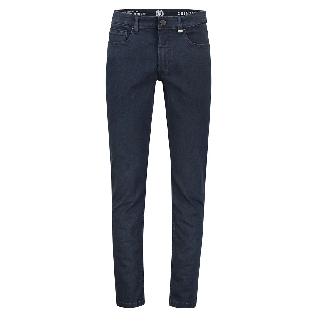 5-Pocket Hyper-Stretch-Denim CRIMSON in SLIM FIT - Image 8