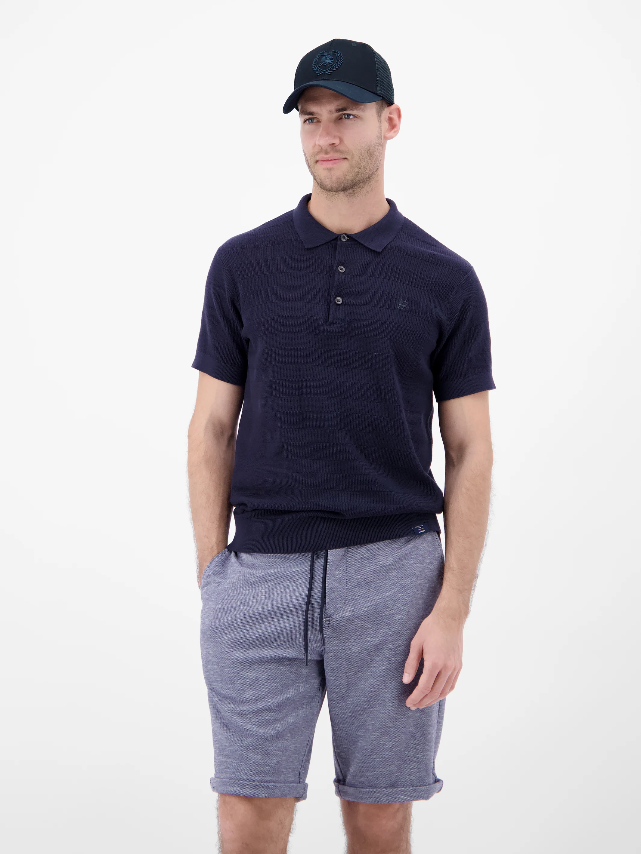 Basecap in Two-Tone-Optik mit Meshgewebe - Image 12