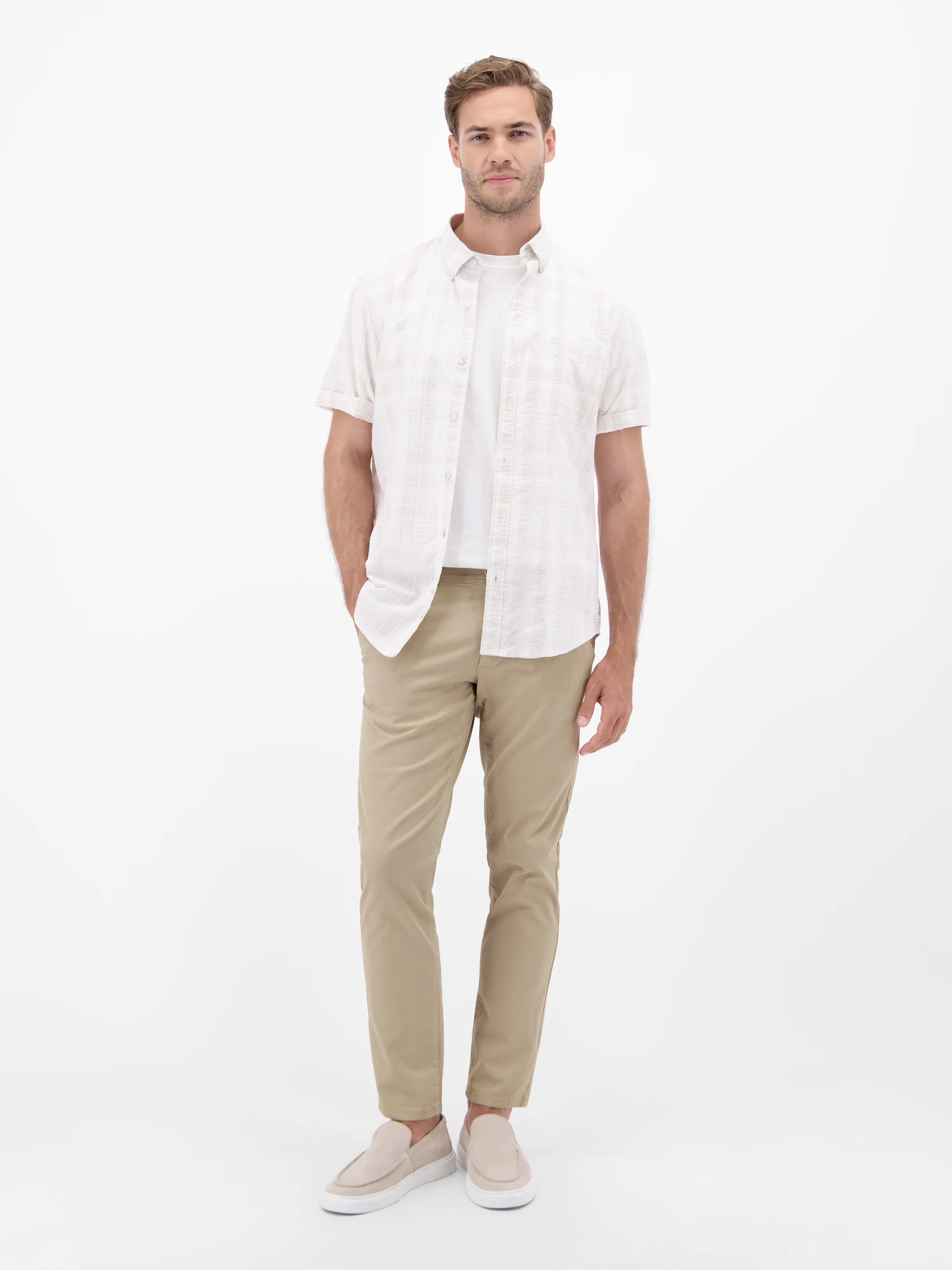 Basic Chino in Strukturqualität, SLIM FIT - Image 7