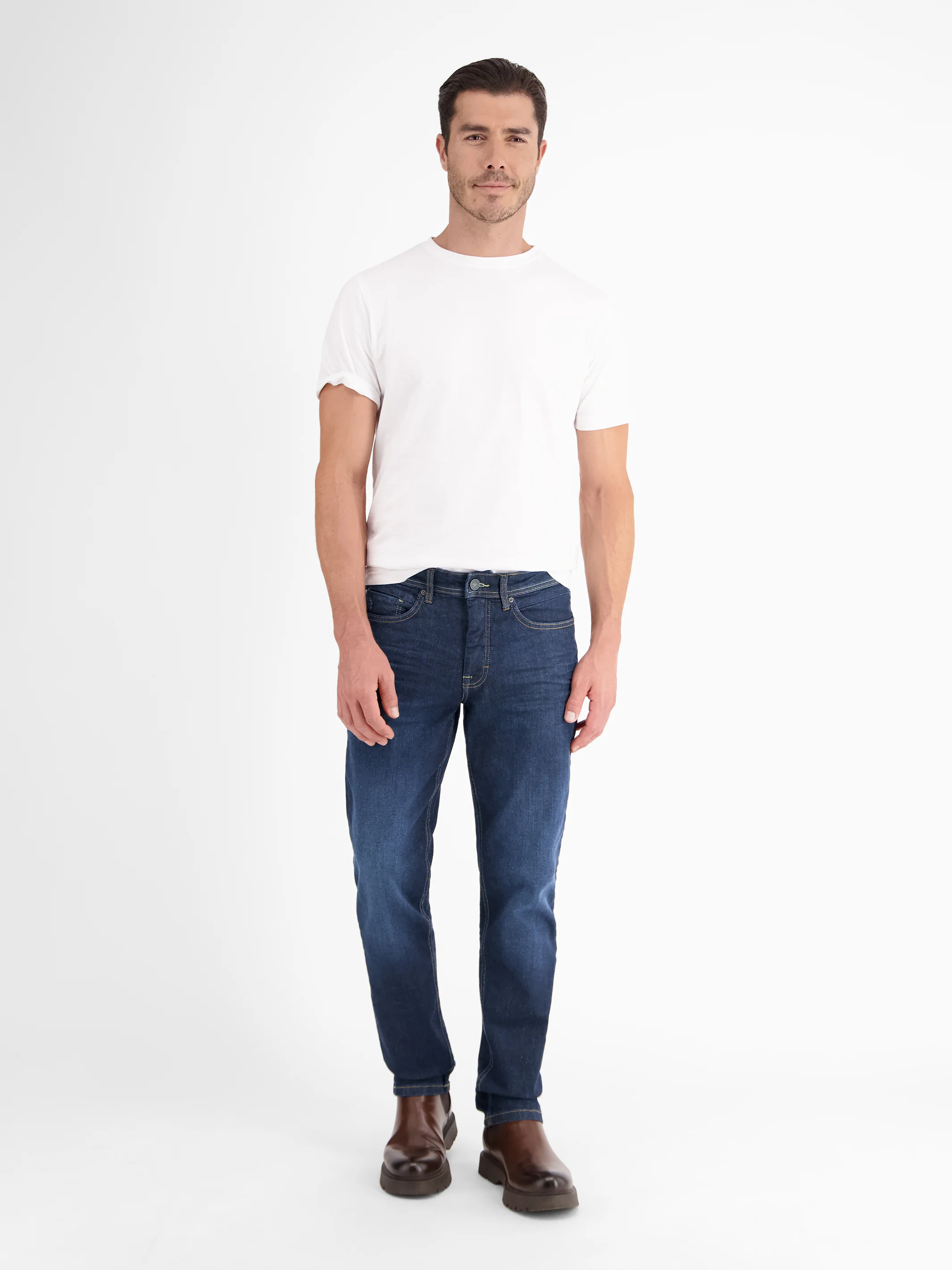 BAXTER 5-Pocket-Denim im Used-Look, RELAXED FIT - Image 6
