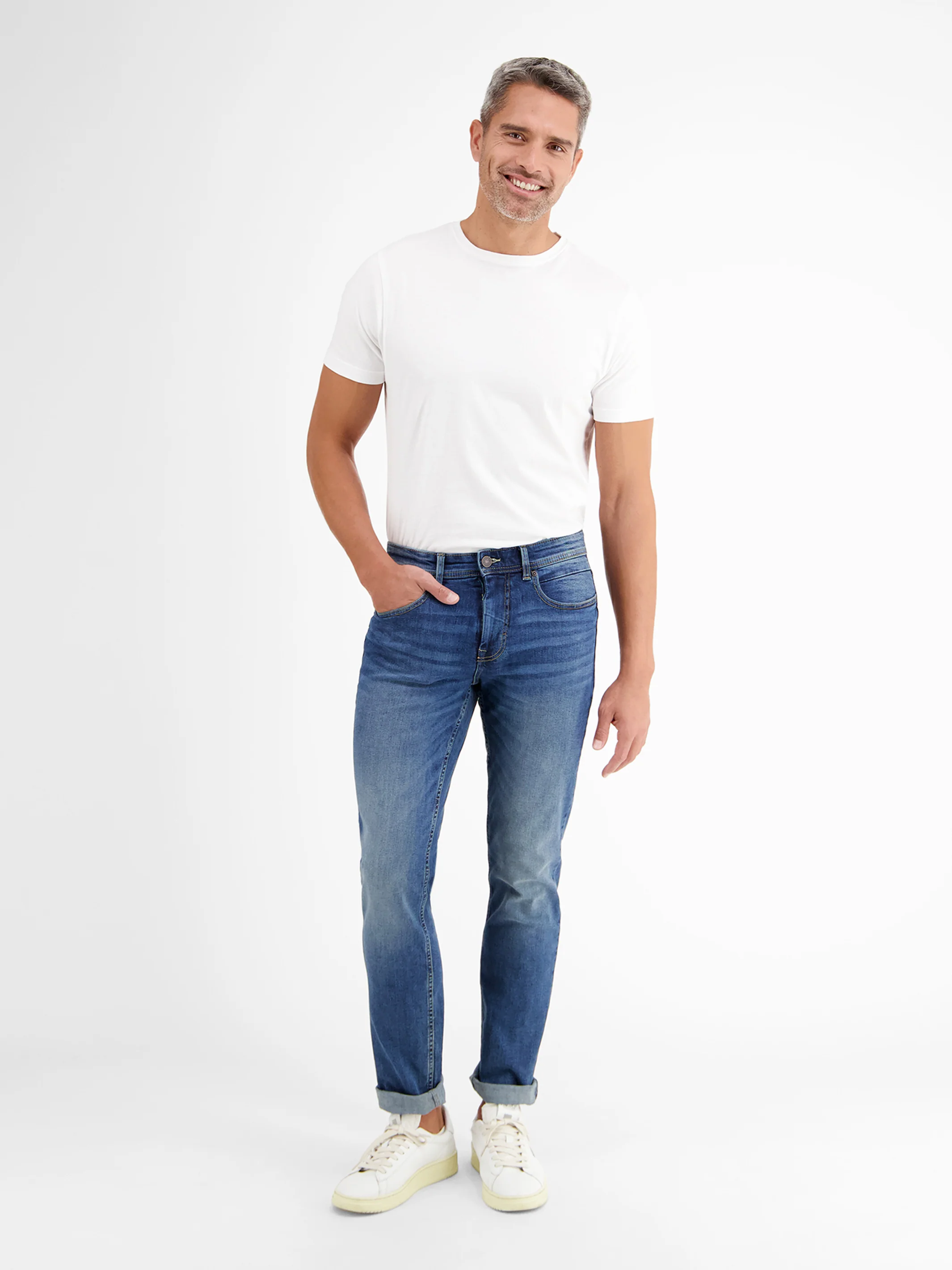 BAXTER 5-Pocket-Denim im Used-Look, RELAXED FIT - Image 6