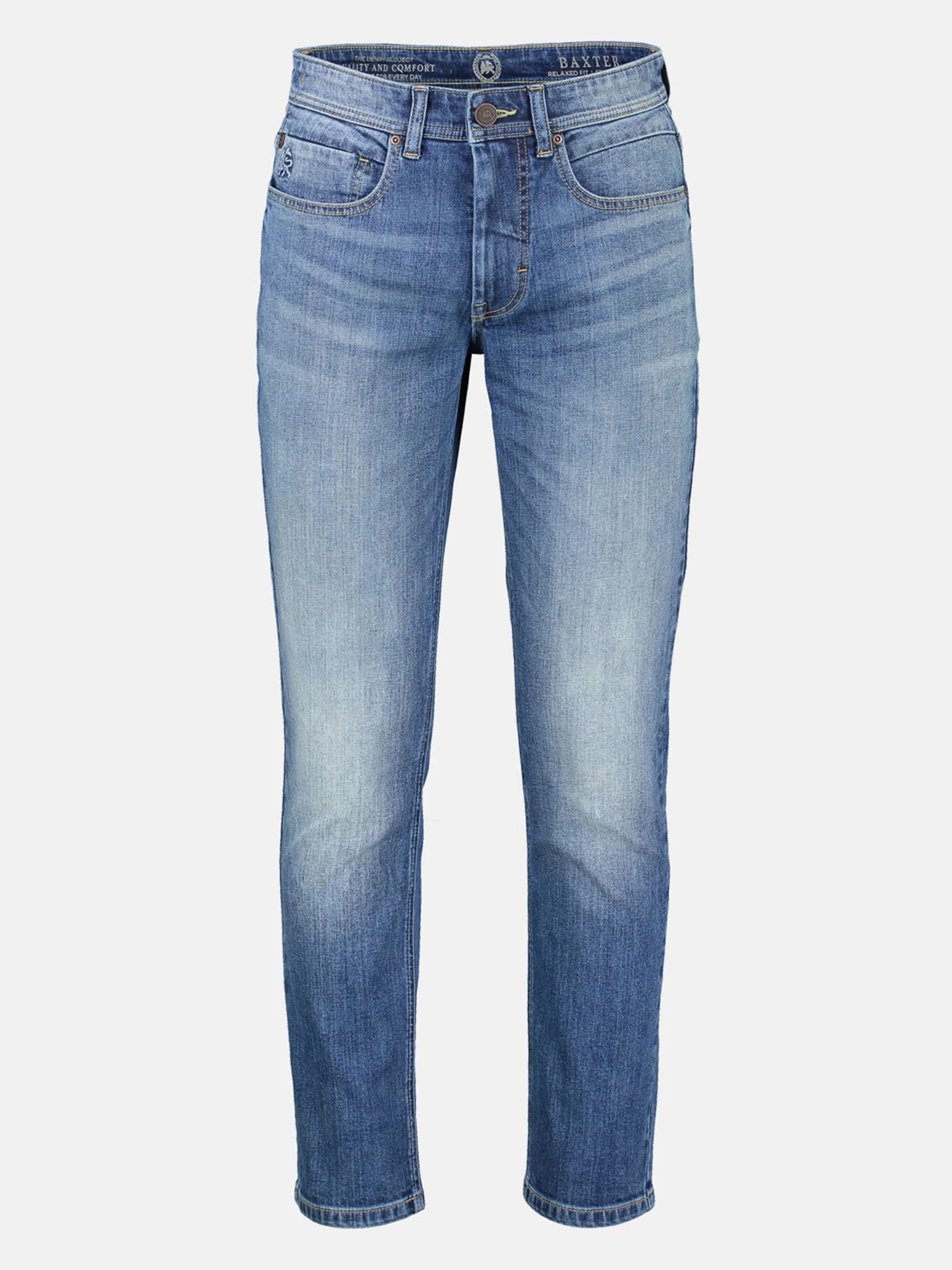 BAXTER 5-Pocket-Denim im Used-Look, RELAXED FIT - Image 7