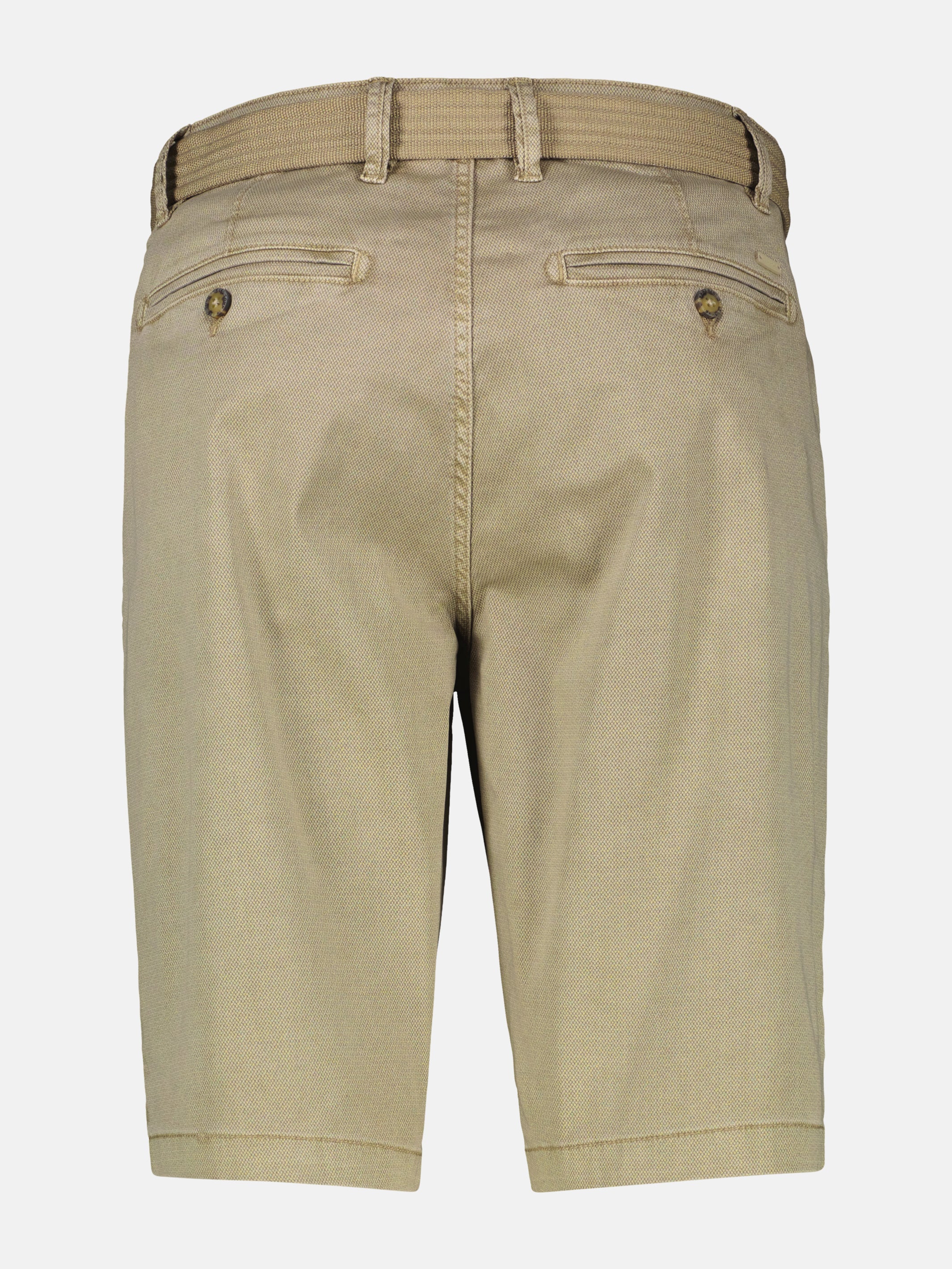 Bequeme Chino-Bermuda mit Gürtel und Minimalprint - Image 30