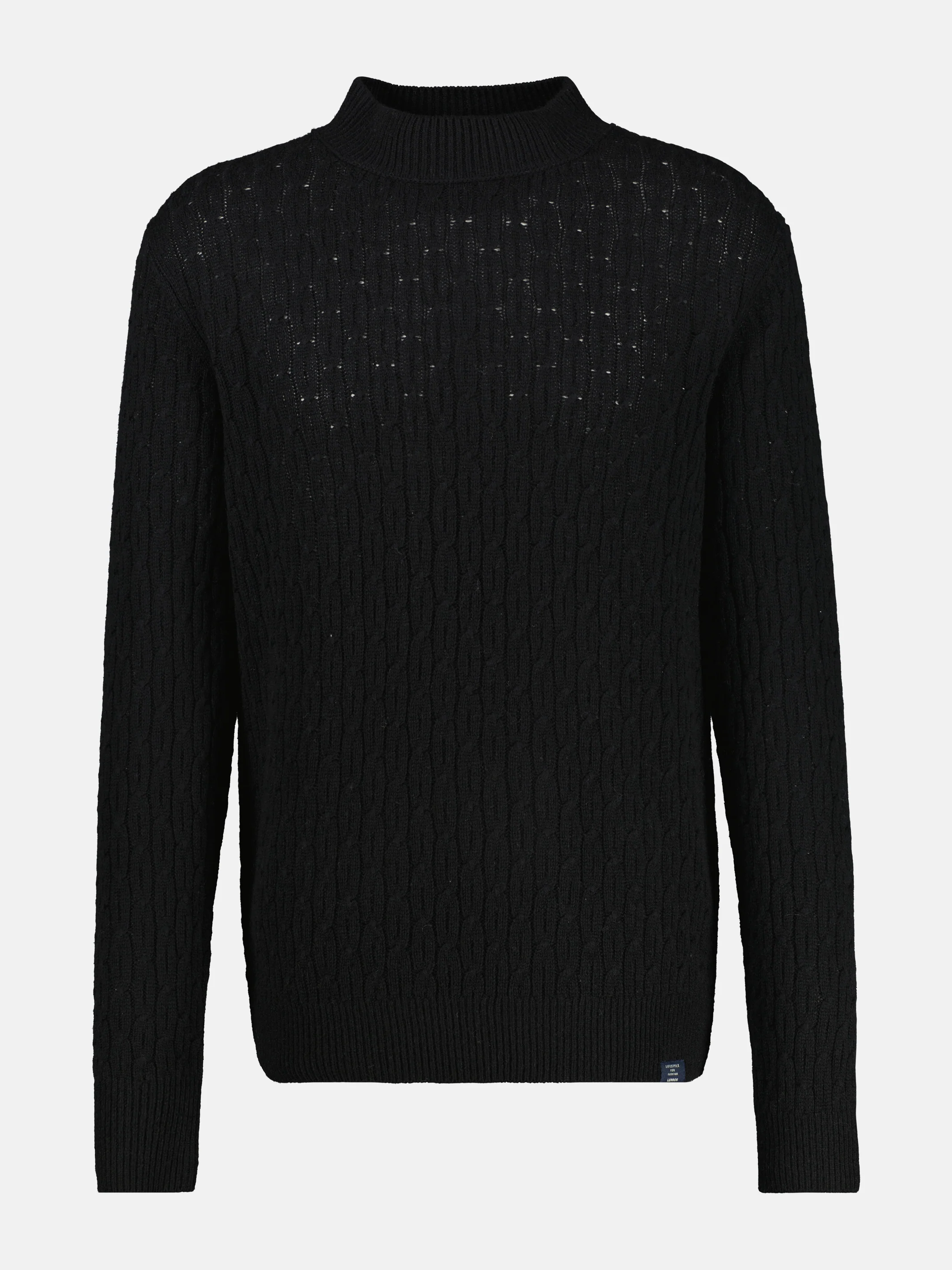 Cable-Strickpullover mit Turtleneck - Image 19
