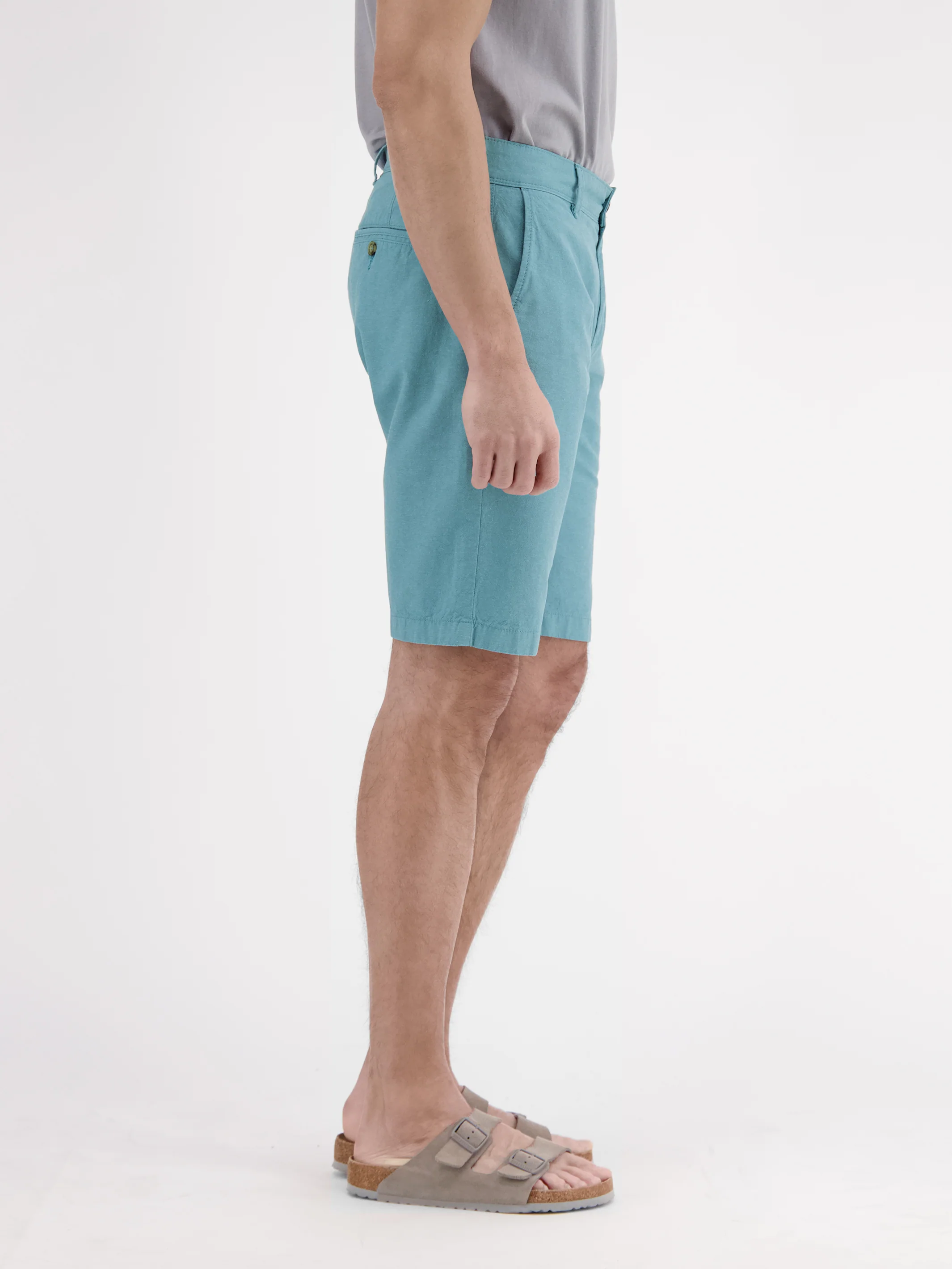 Chino-Bermuda mit Leinenanteil - Image 3