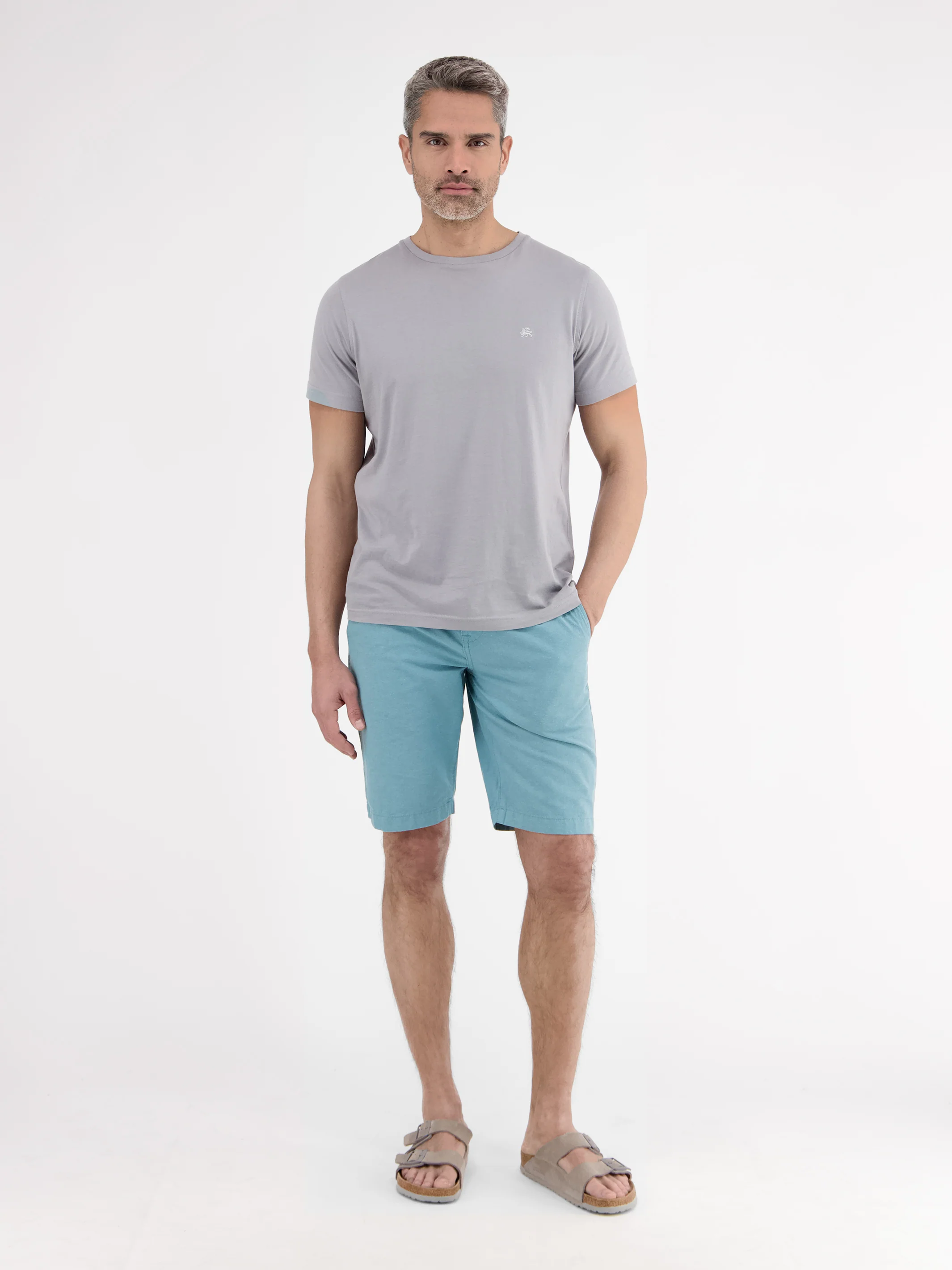Chino-Bermuda mit Leinenanteil - Image 4