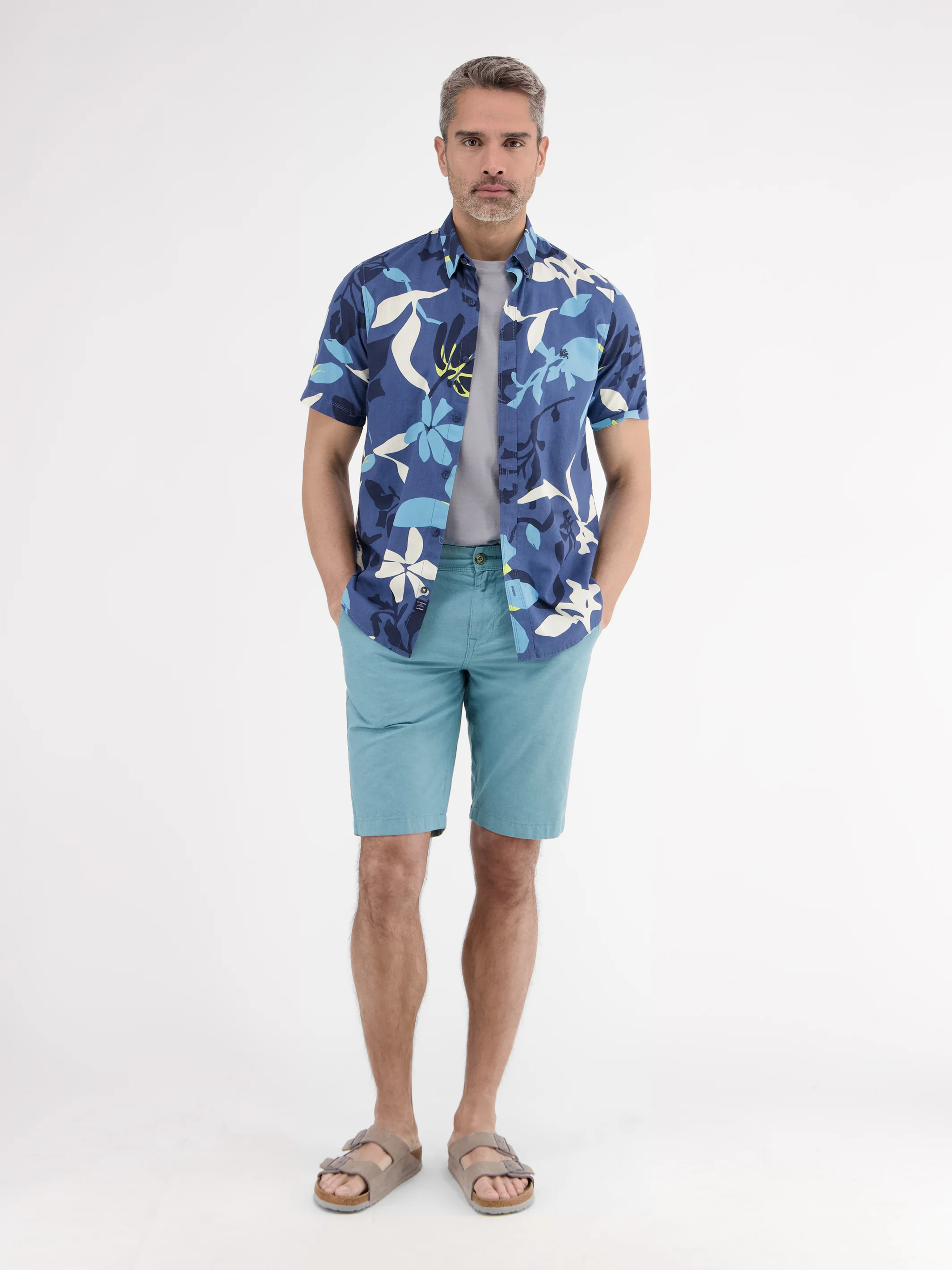 Chino-Bermuda mit Leinenanteil - Image 5