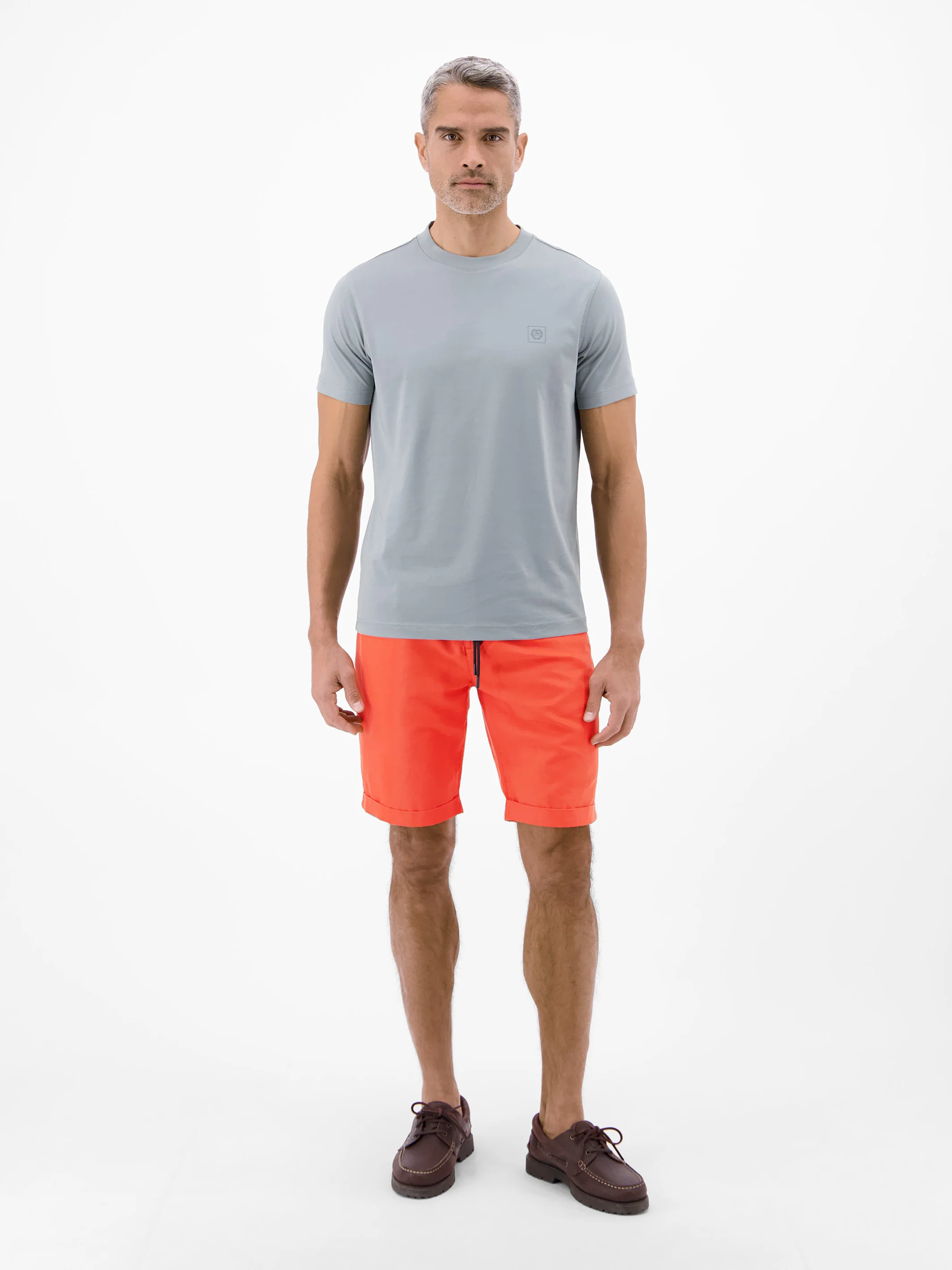 Chino-Shorts aus Baumwoll-Leinen-Mischgewebe - Image 13