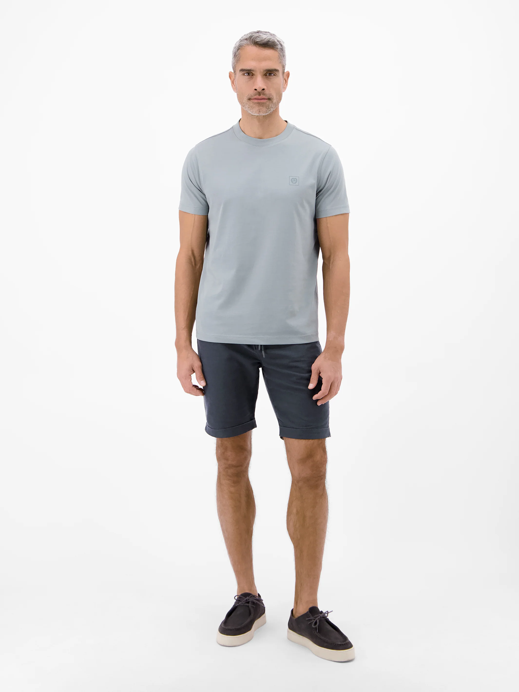 Chino-Shorts aus Baumwoll-Leinen-Mischgewebe - Image 4
