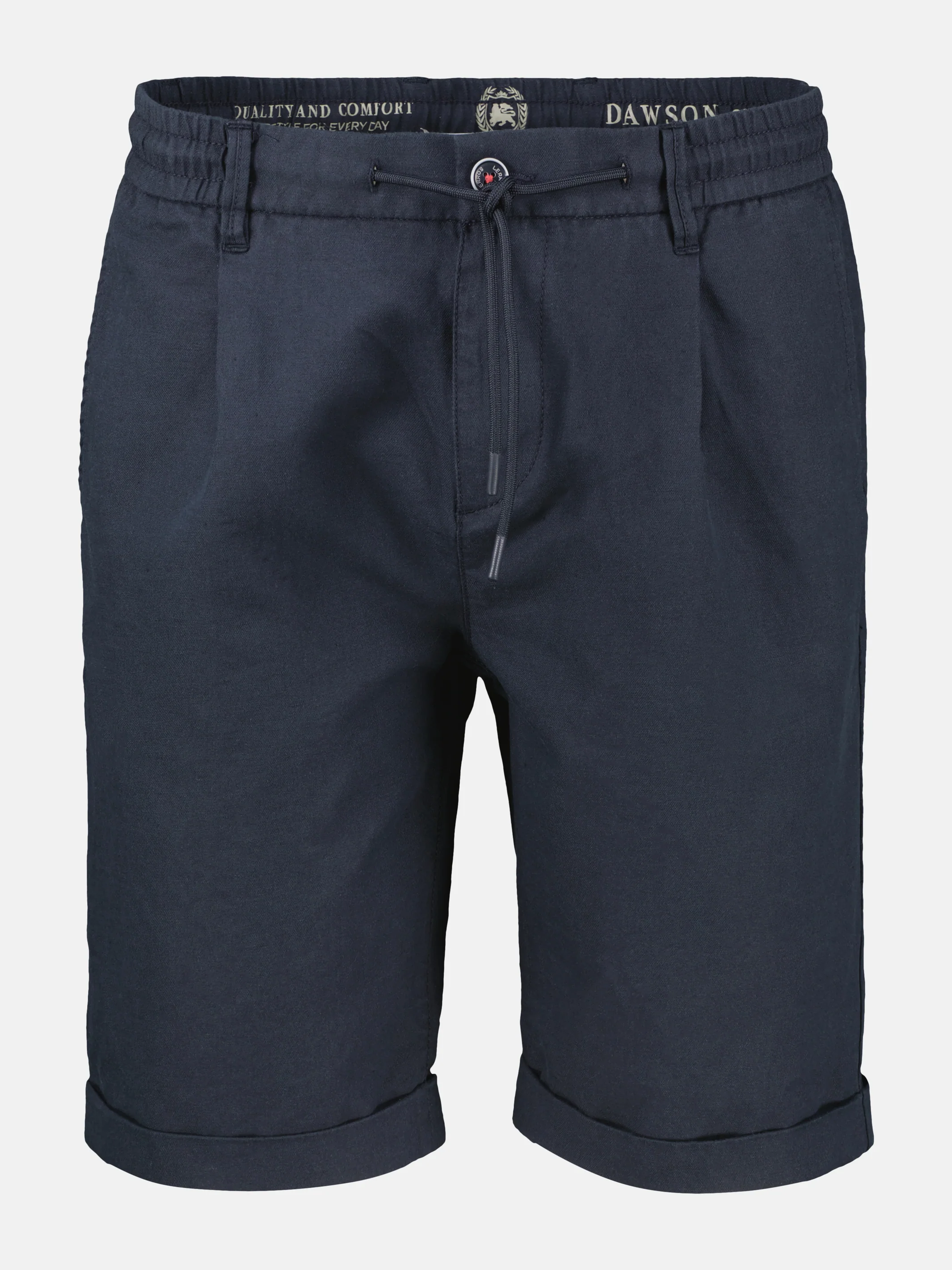Chino-Shorts aus Baumwoll-Leinen-Mischgewebe - Image 6