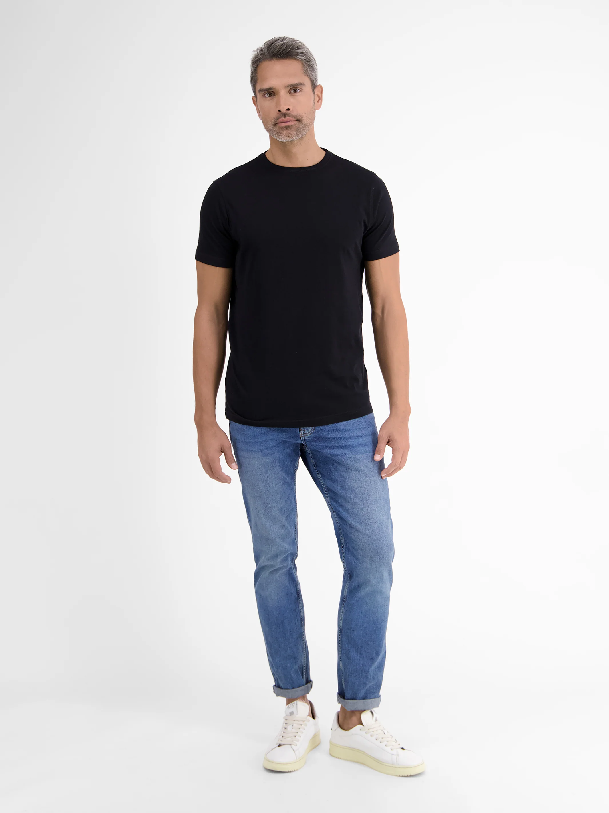 Doppelpack T-Shirt für Herren, Rundhals in Premium Baumwollqualität - Image 12