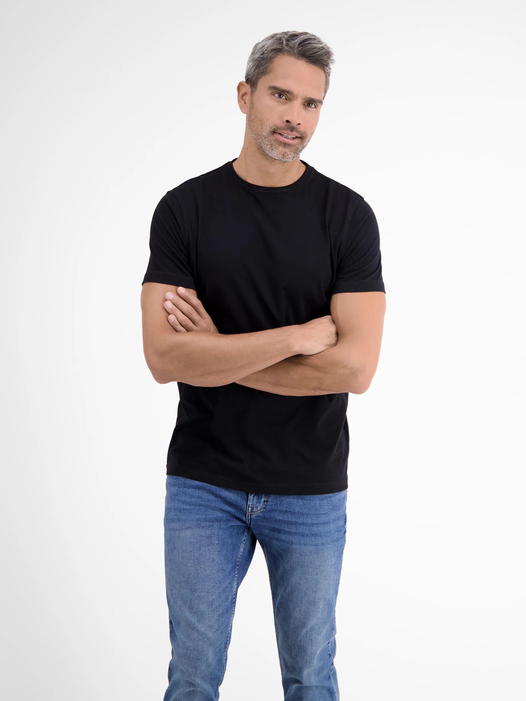 Doppelpack T-Shirt für Herren, Rundhals in Premium Baumwollqualität - Image 26