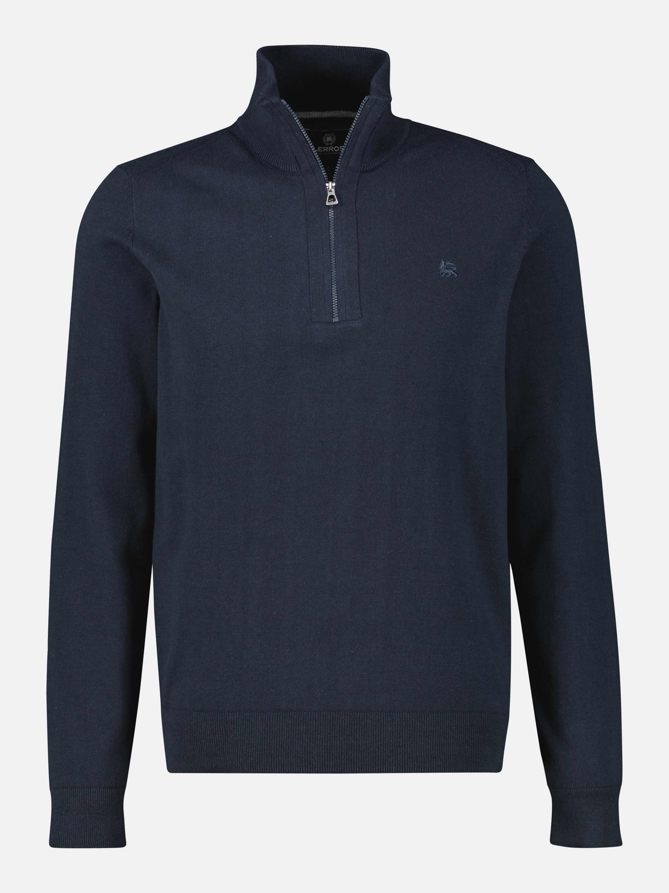 Flachstrickpullover mit Troyerkragen - Image 14