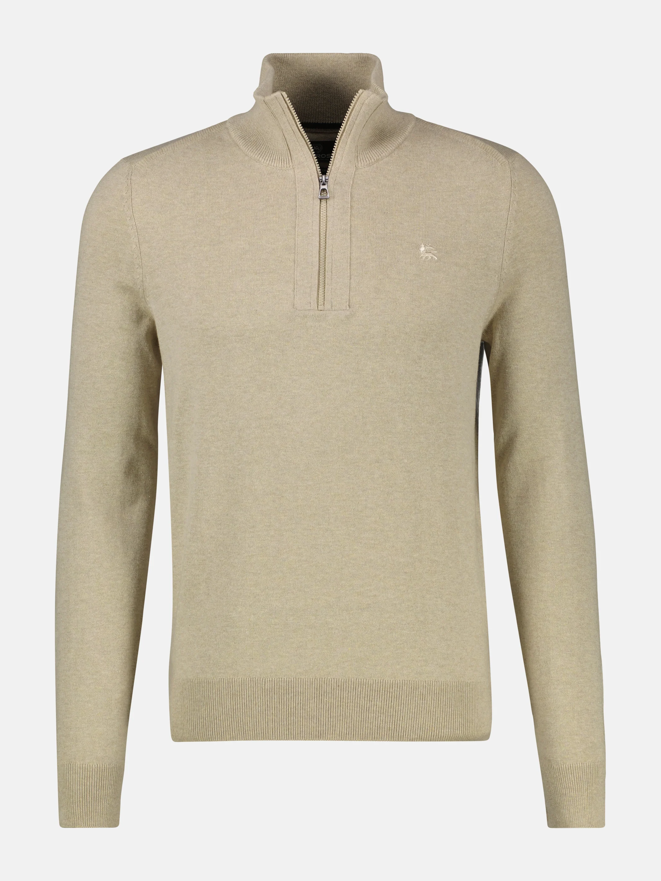 Flachstrickpullover mit Troyerkragen - Image 29
