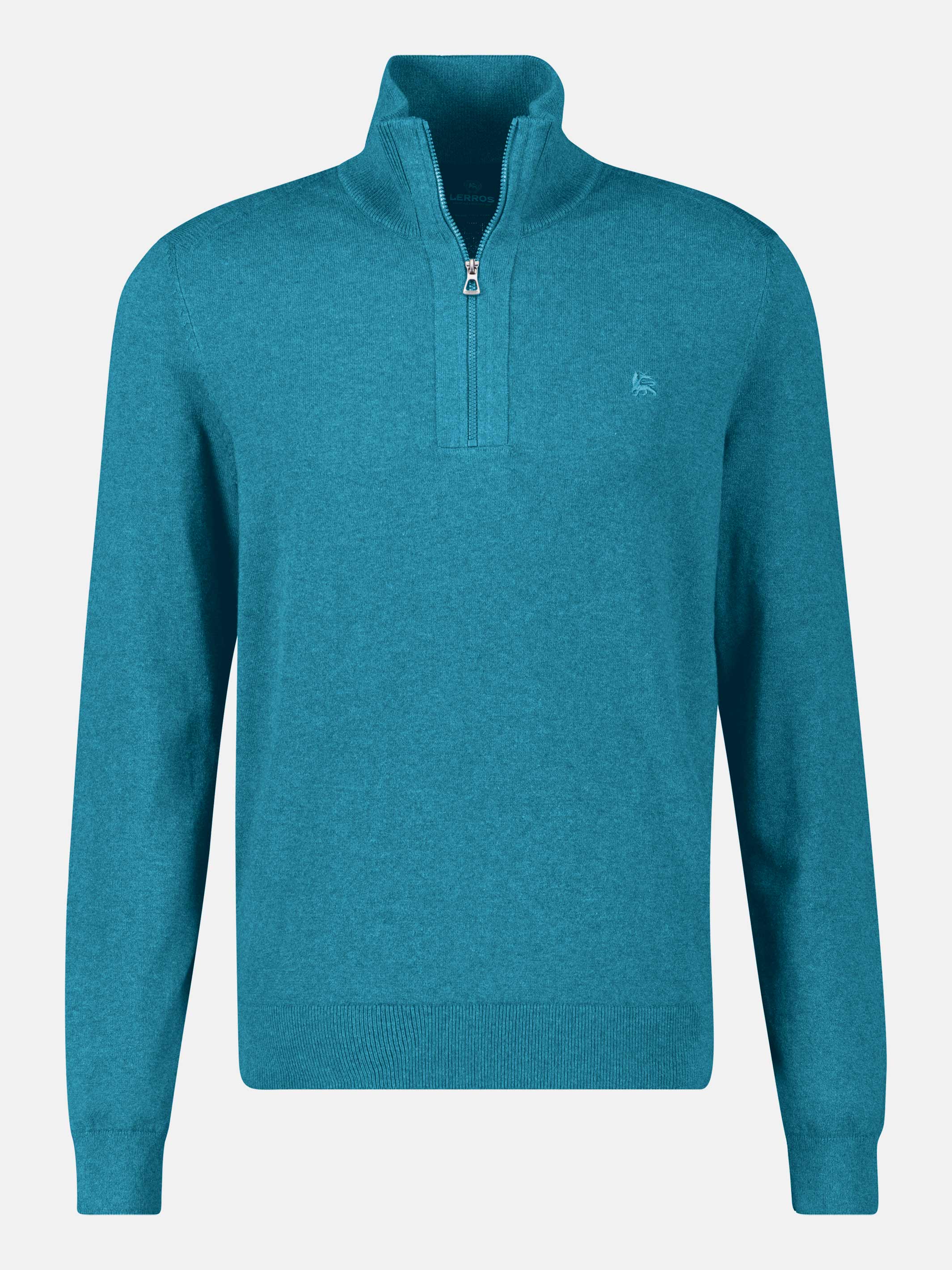 Flachstrickpullover mit Troyerkragen - Image 42