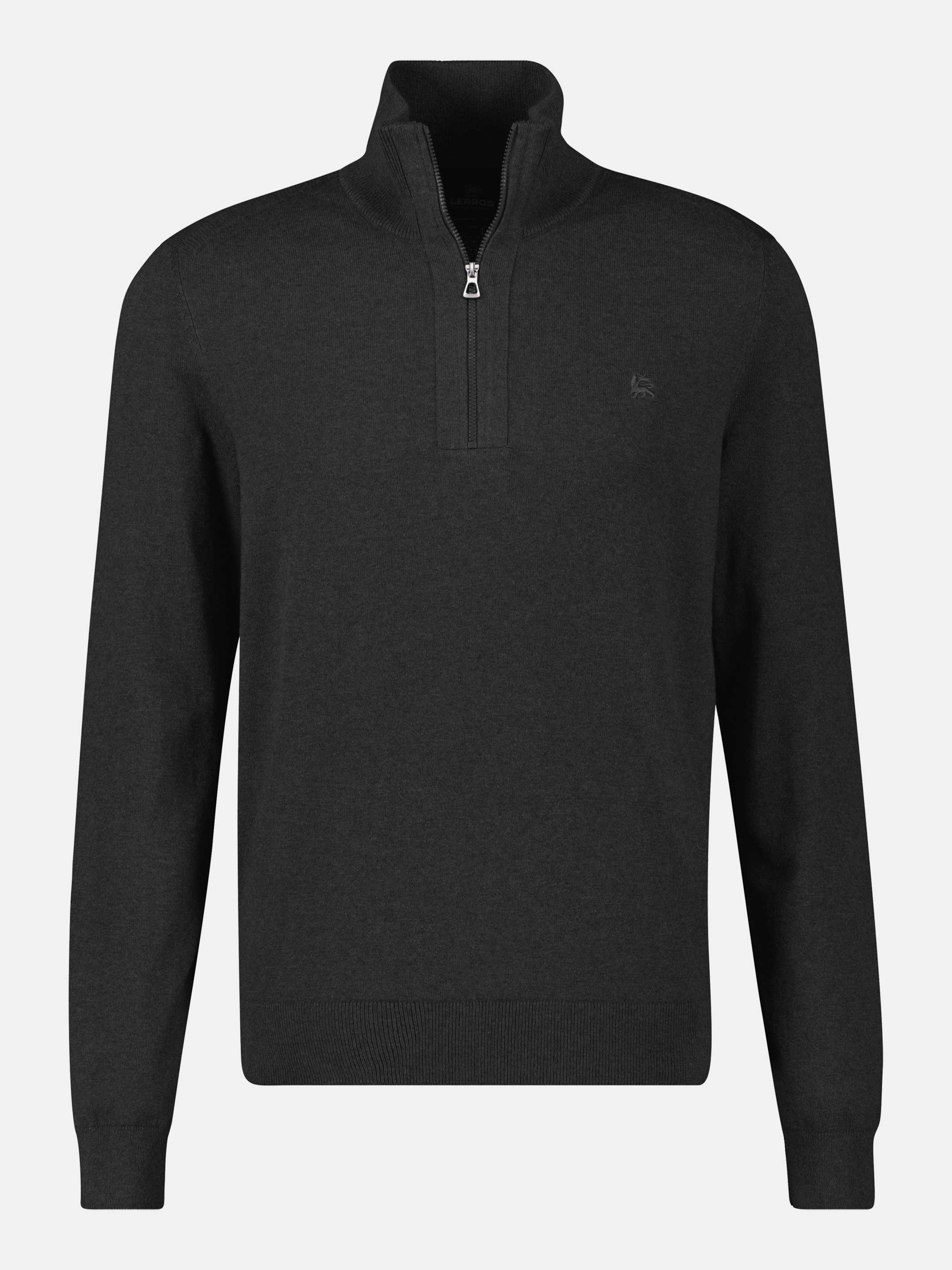 Flachstrickpullover mit Troyerkragen - Image 8