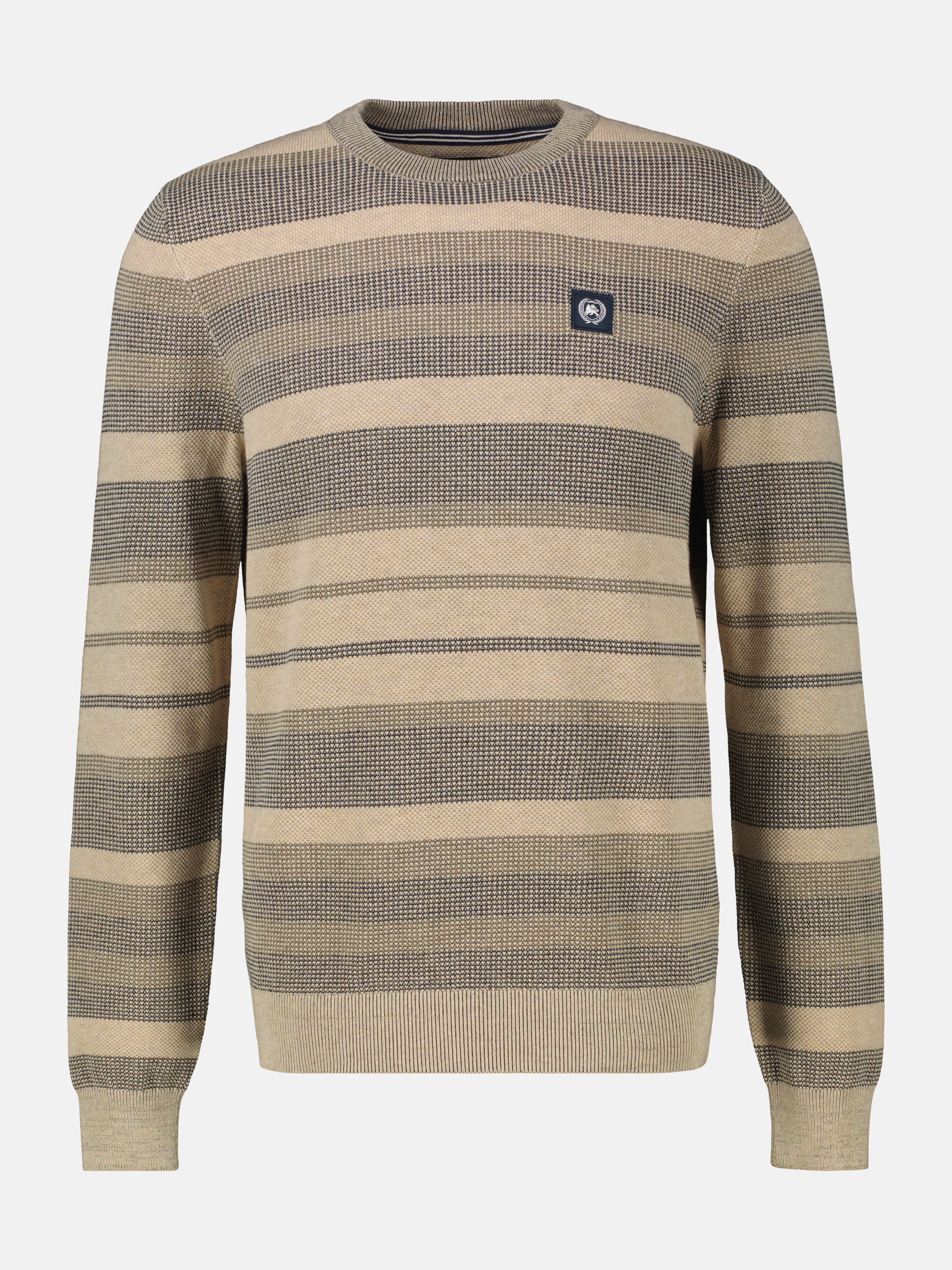 Gestreifter Strickpullover - Image 5