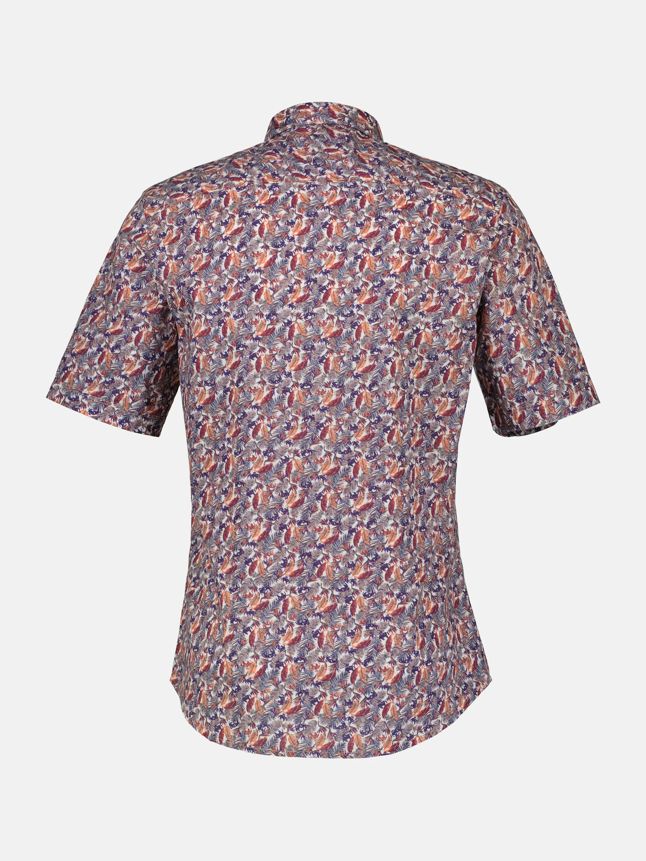 Halbarmhemd mit floralem Print - Image 11