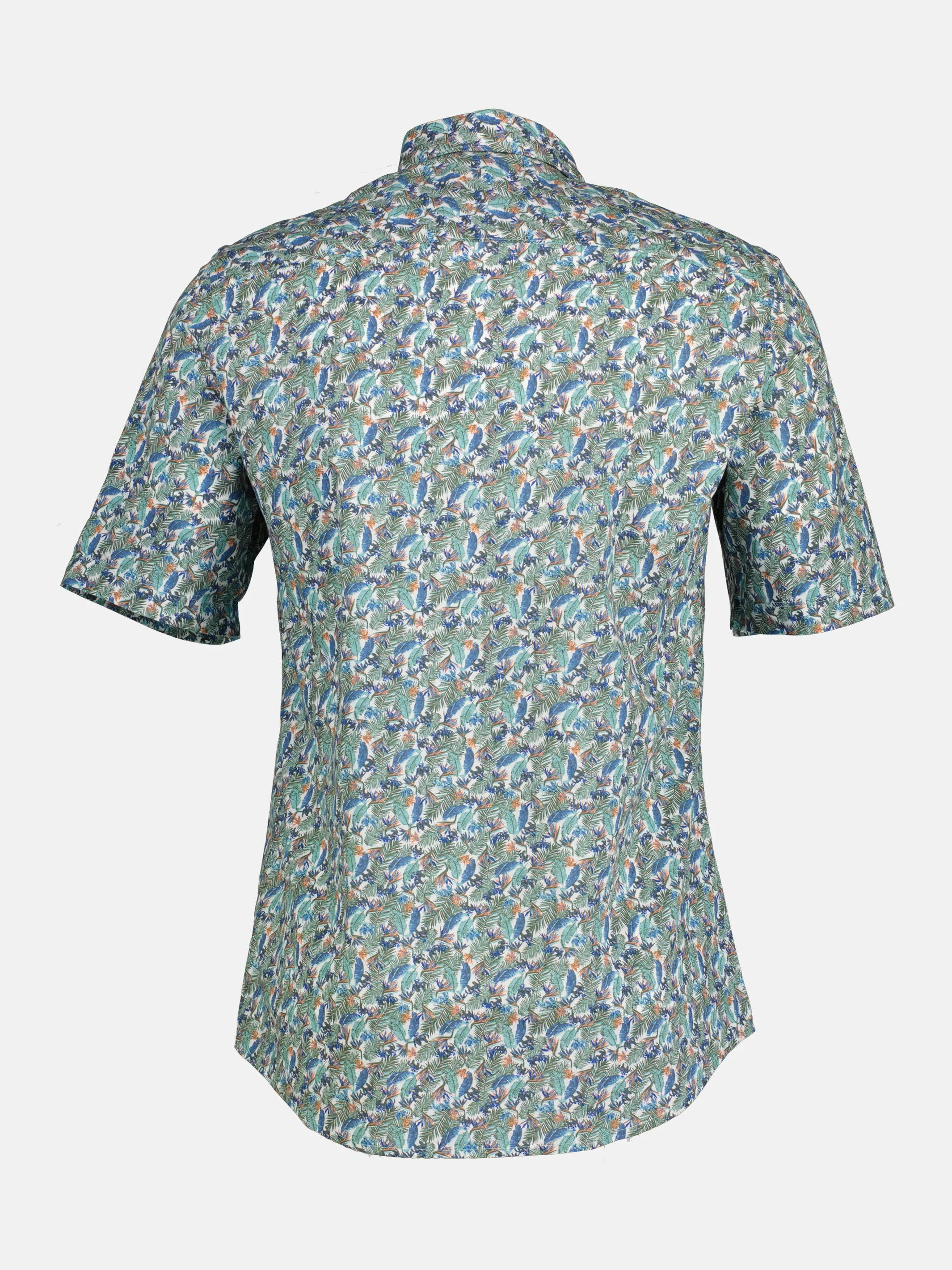 Halbarmhemd mit floralem Print - Image 6