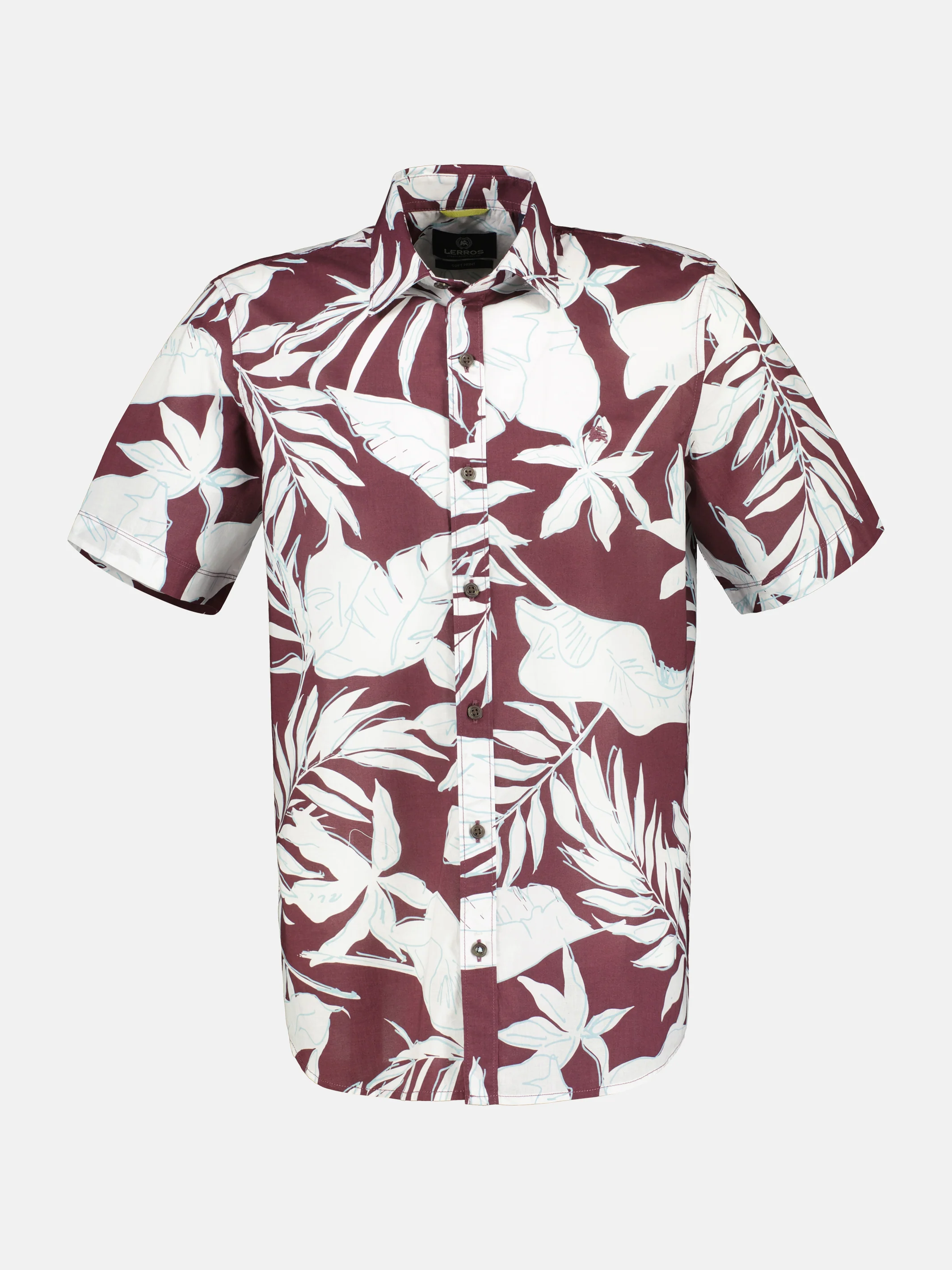Halbarmhemd mit floralem Print - Image 11
