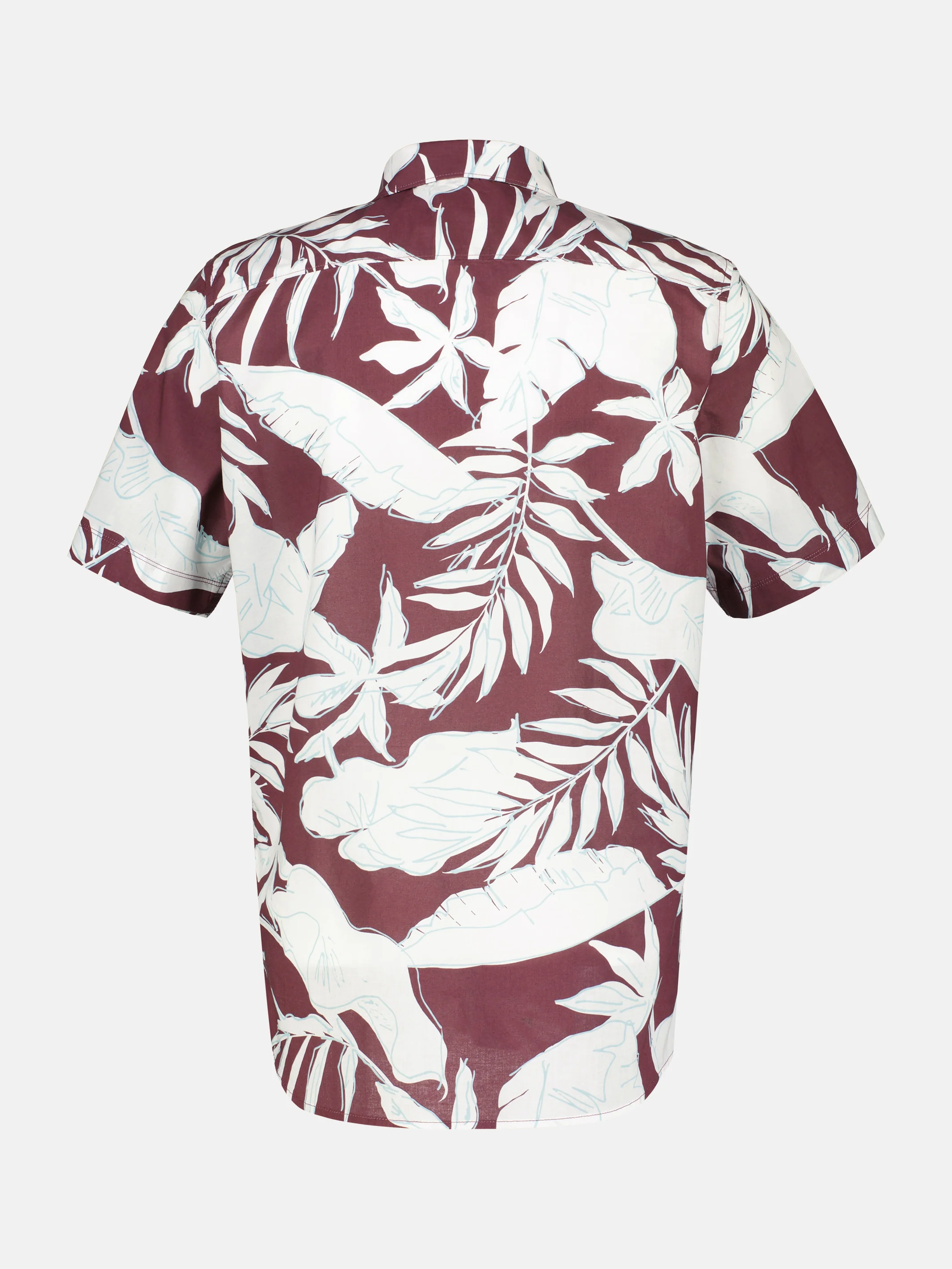 Halbarmhemd mit floralem Print - Image 12