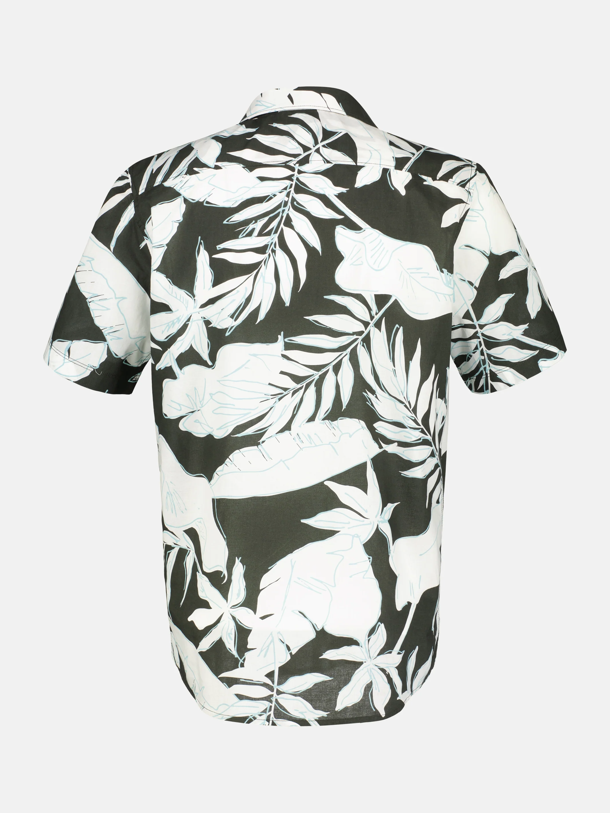 Halbarmhemd mit floralem Print - Image 6