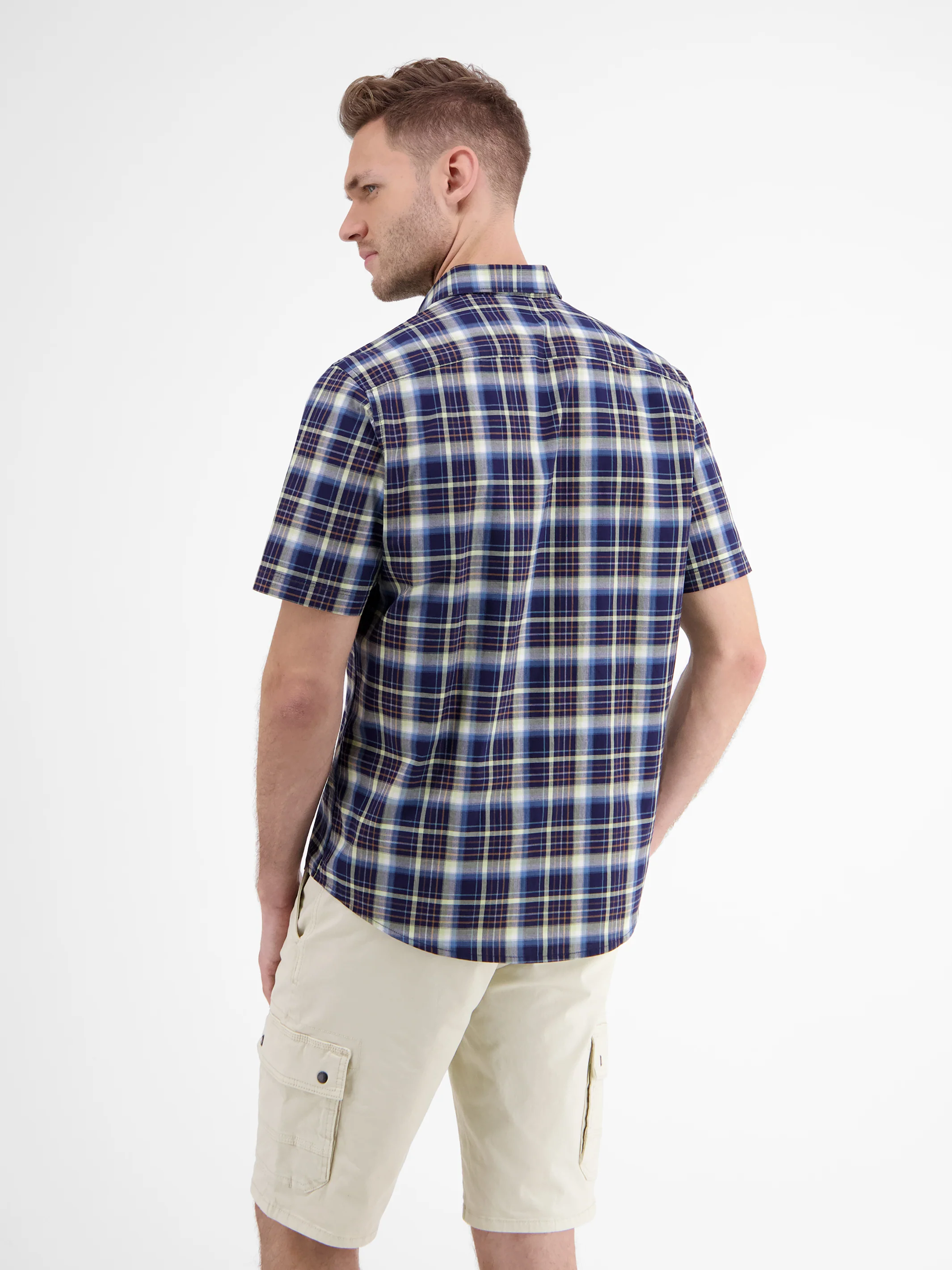 Halbarmhemd *Poplin Check* - Image 10