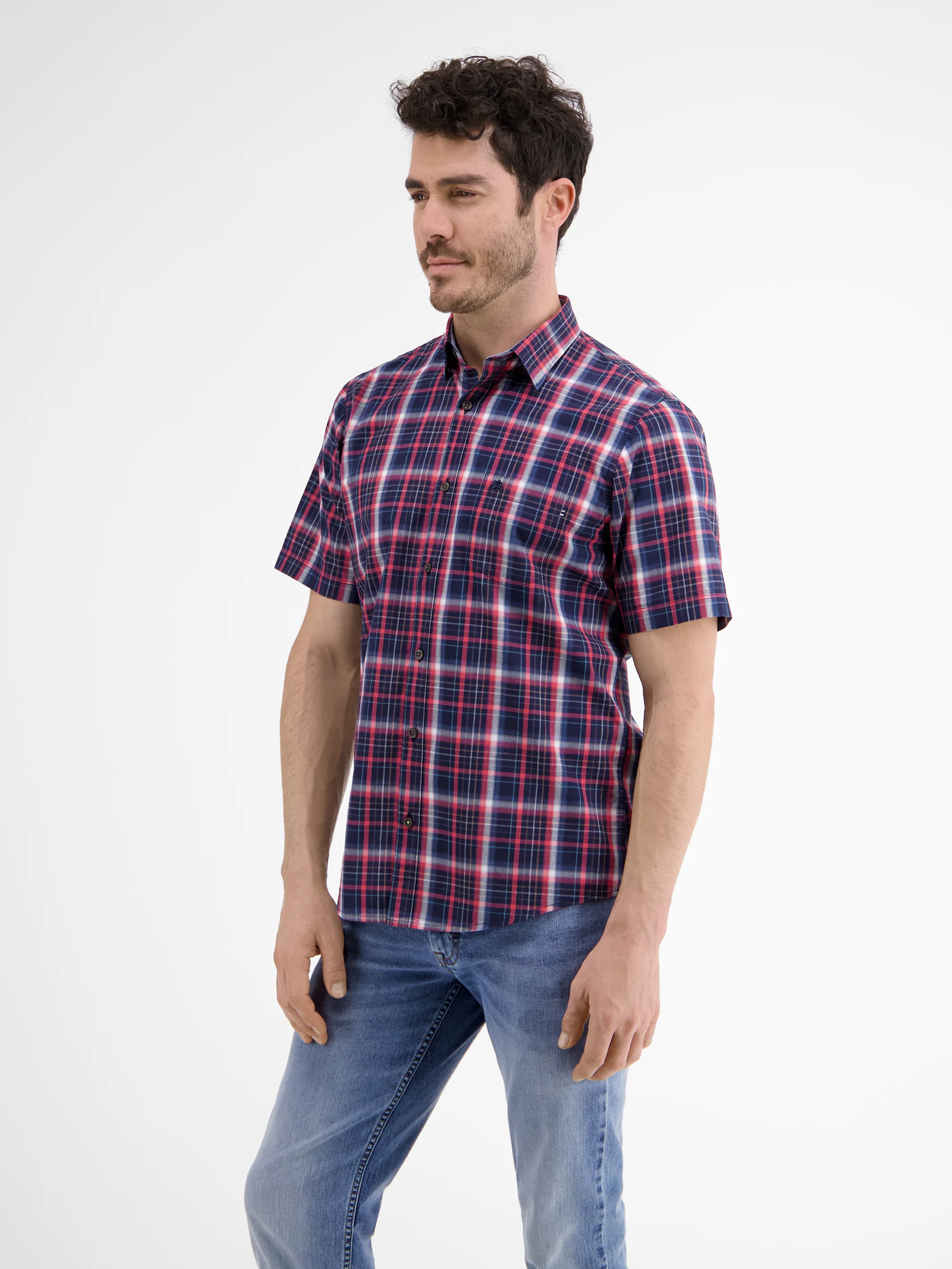 Halbarmhemd *Poplin Check* - Image 3