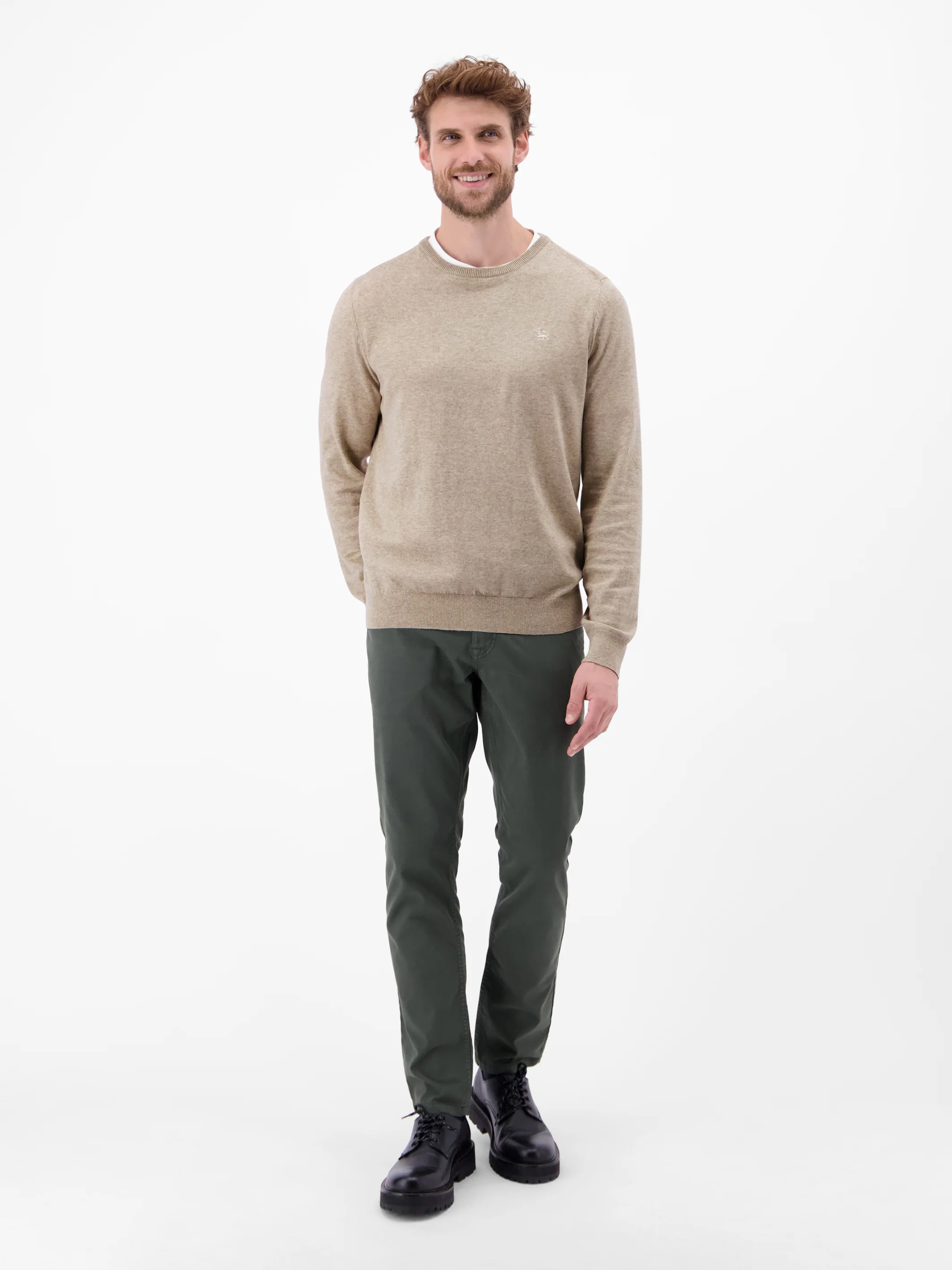 Herren Basic Strickpullover - Image 4