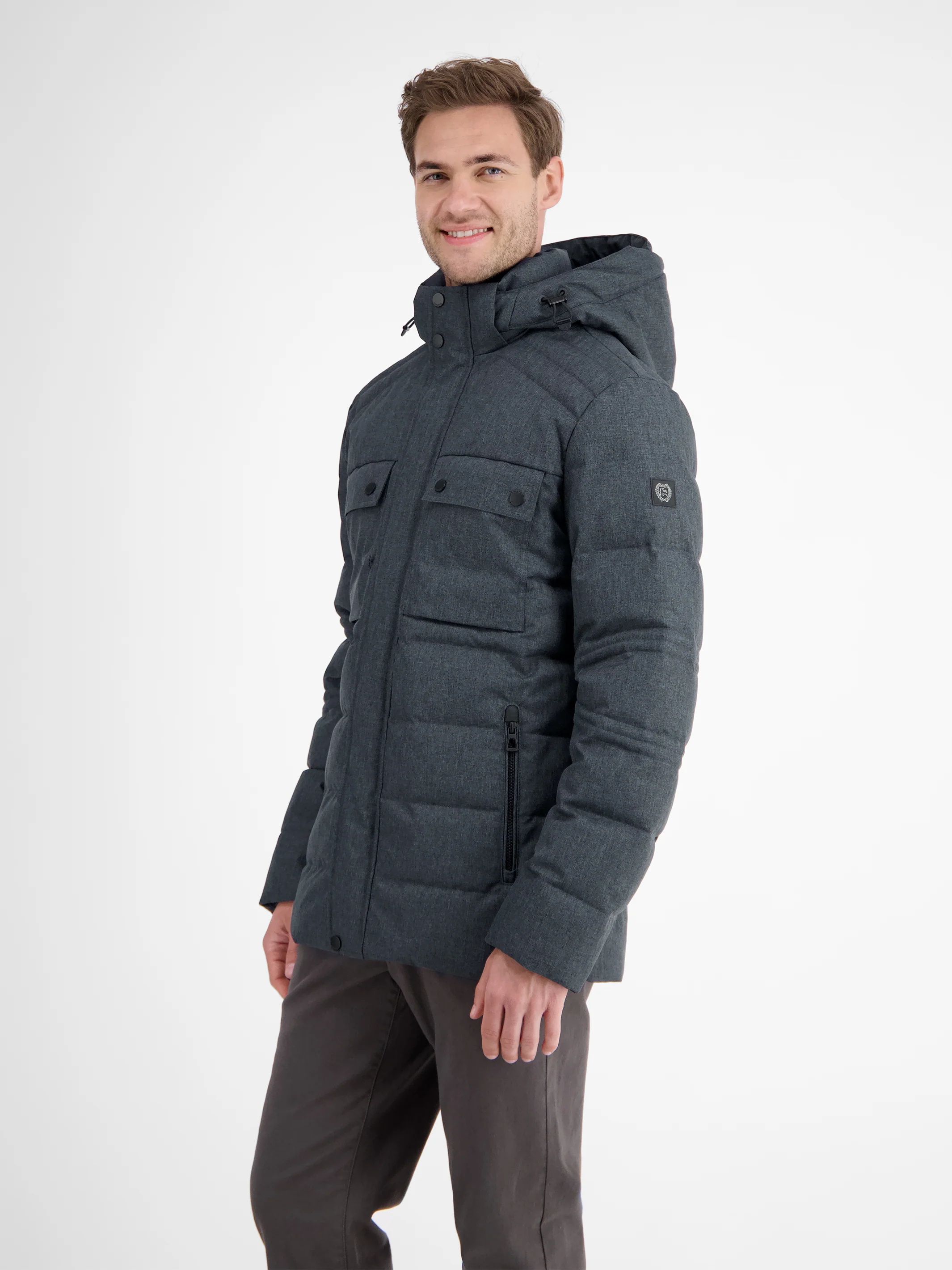 Herren Fieldjacket in Woll-Optik - Image 10