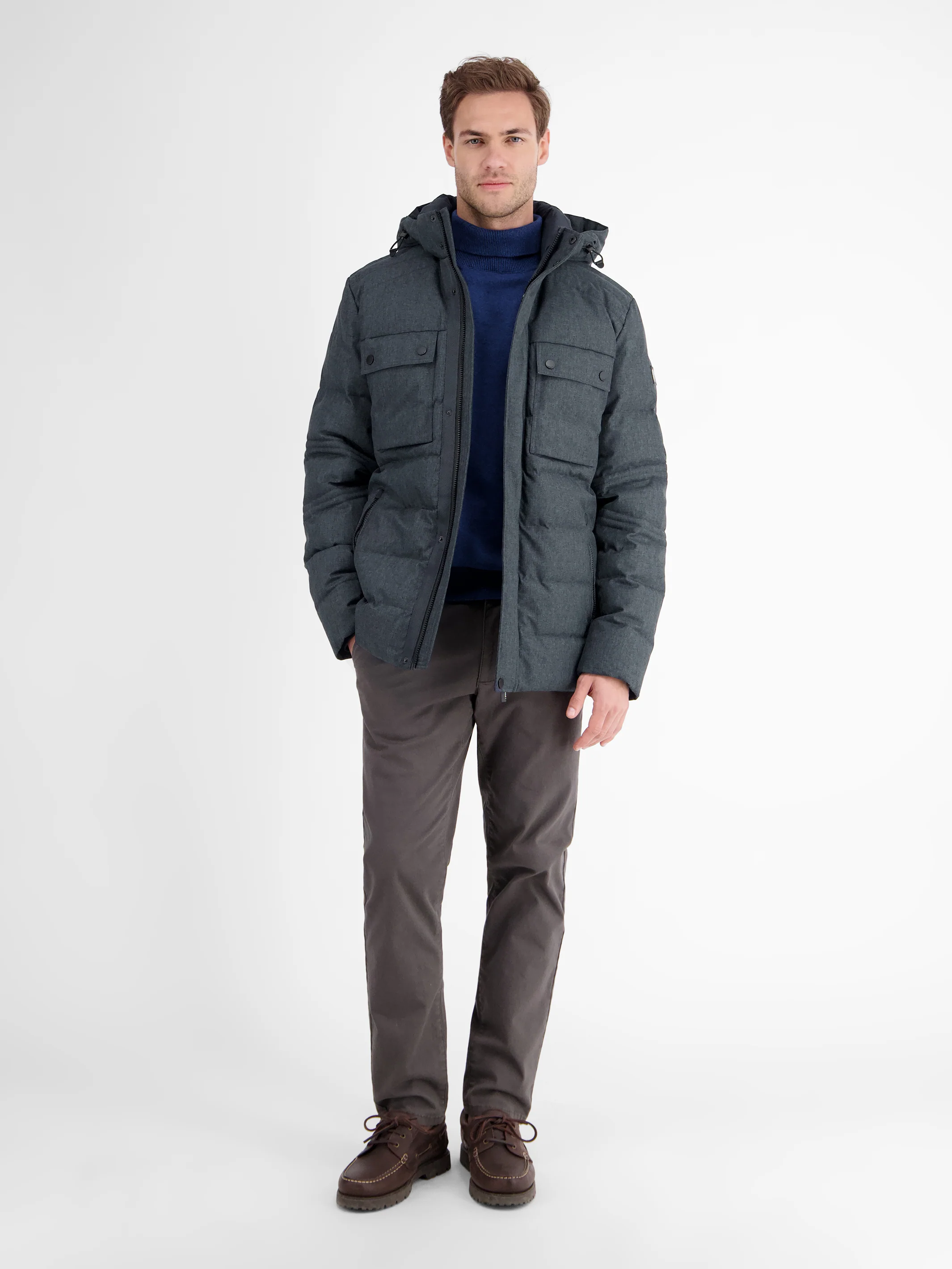 Herren Fieldjacket in Woll-Optik - Image 12