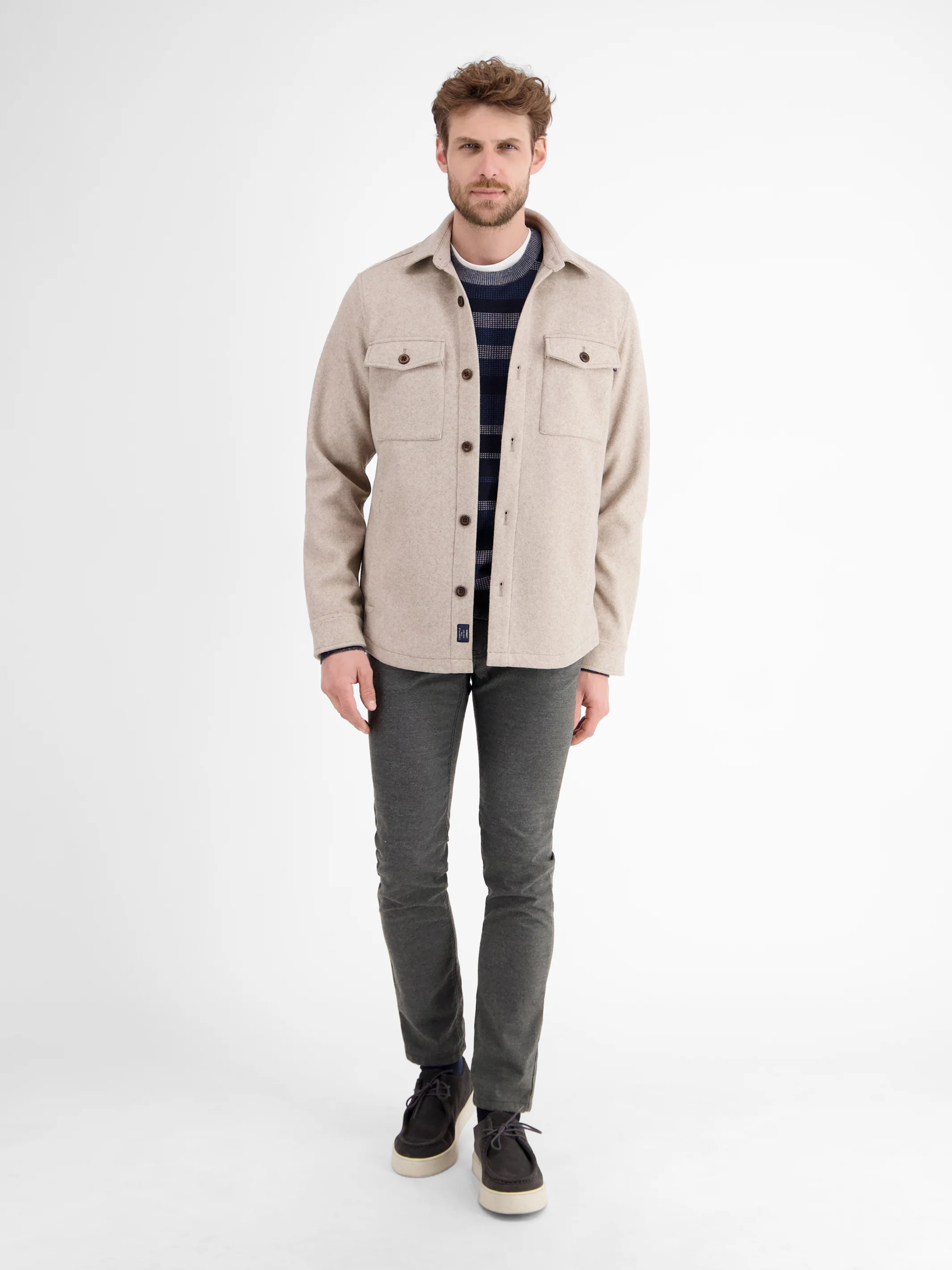 Herren Hose CONLIN in Wolloptik, SLIM FIT - Image 12
