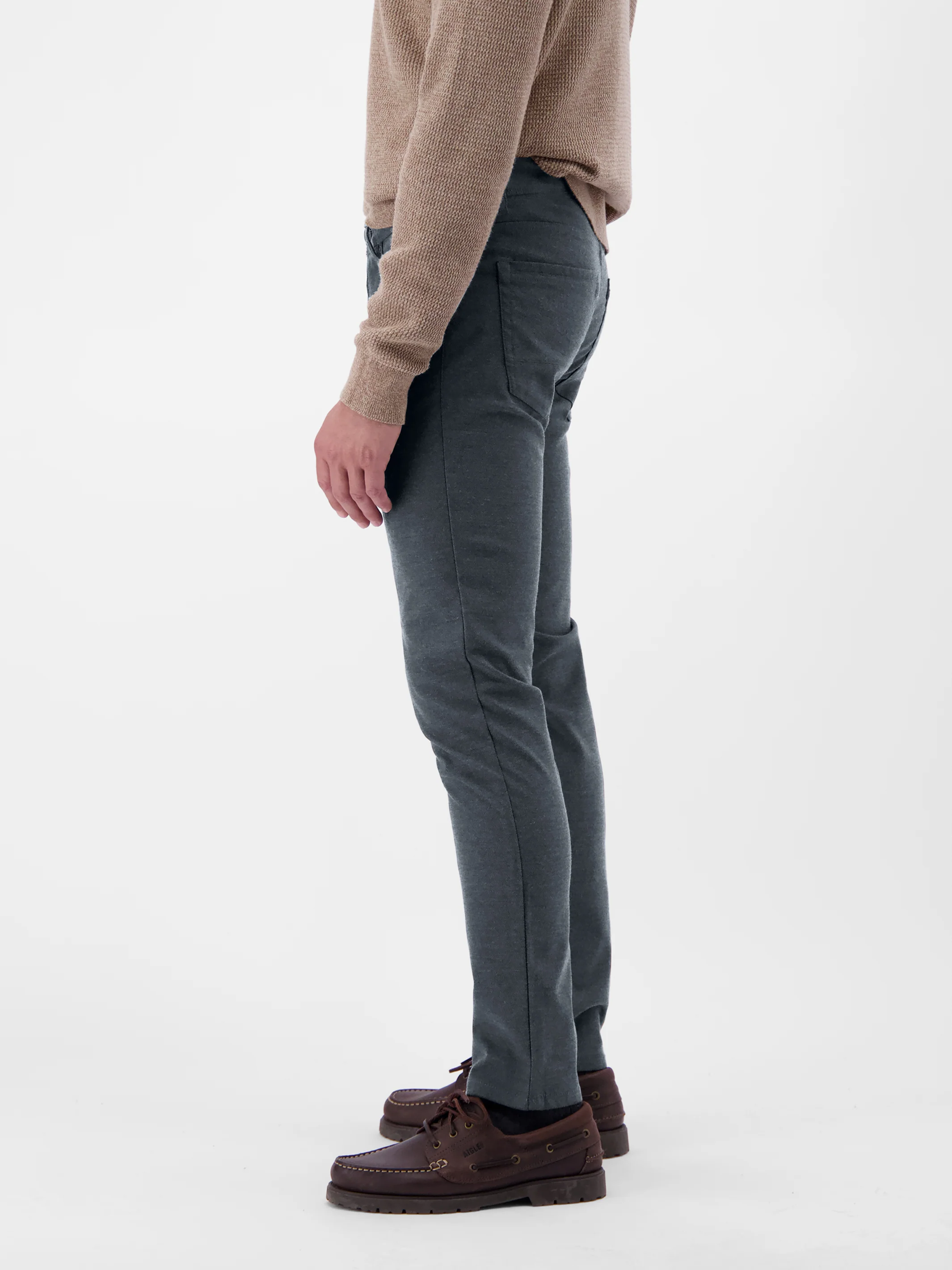 Herren Hose CONLIN in Wolloptik, SLIM FIT - Image 3