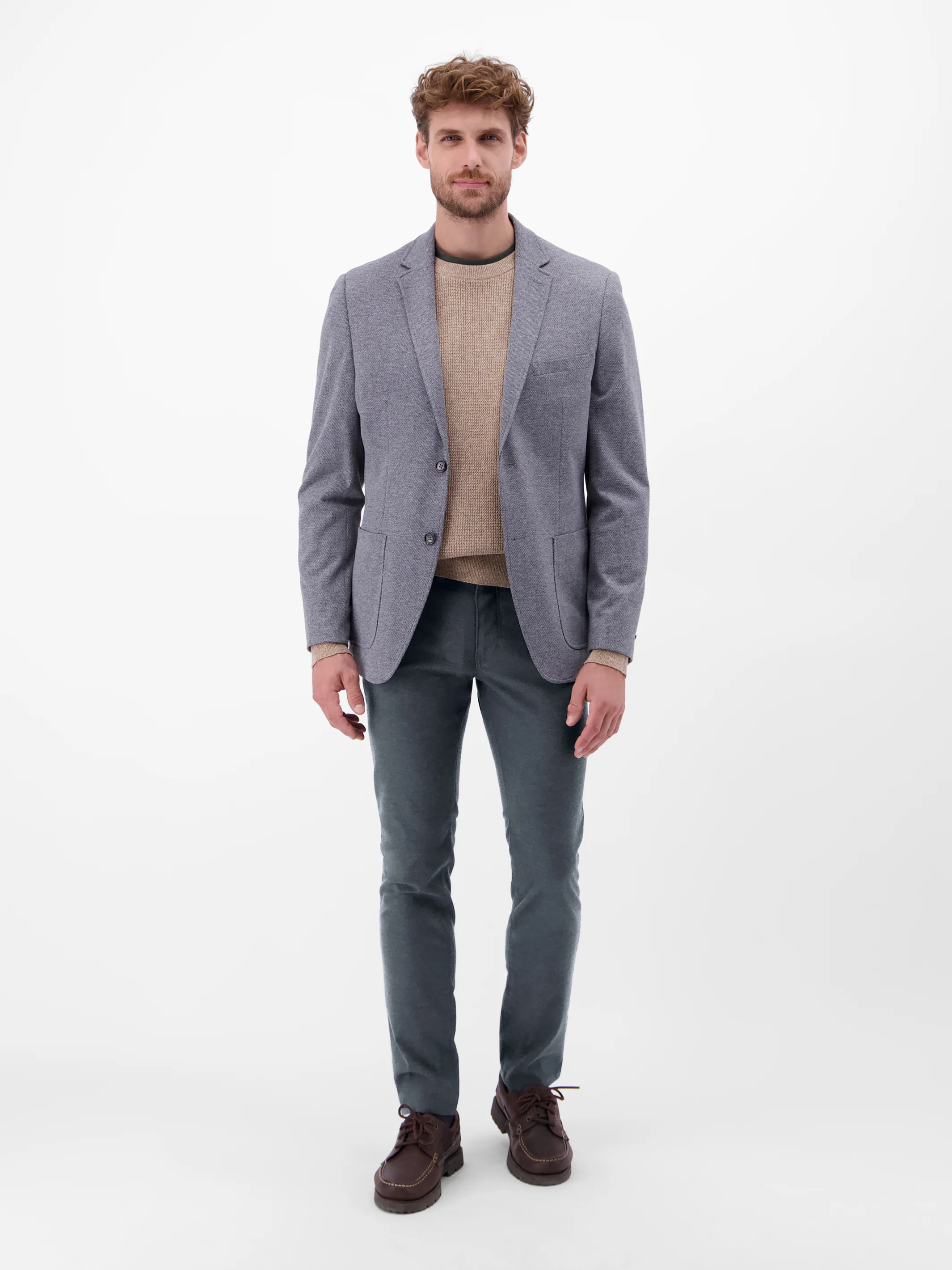 Herren Hose CONLIN in Wolloptik, SLIM FIT - Image 5