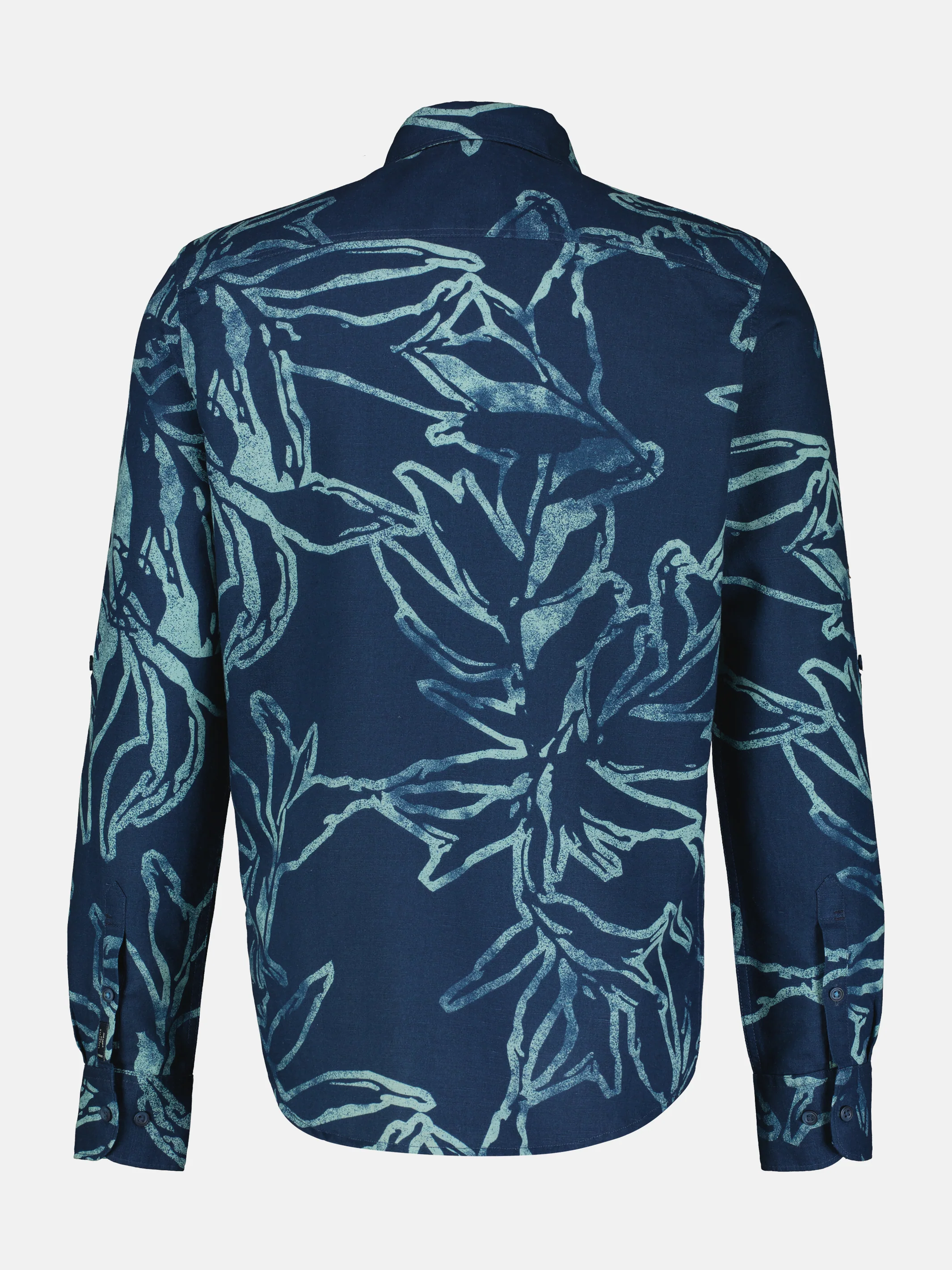 Herren Langarmhemd mit sommerlichem Print - Image 11