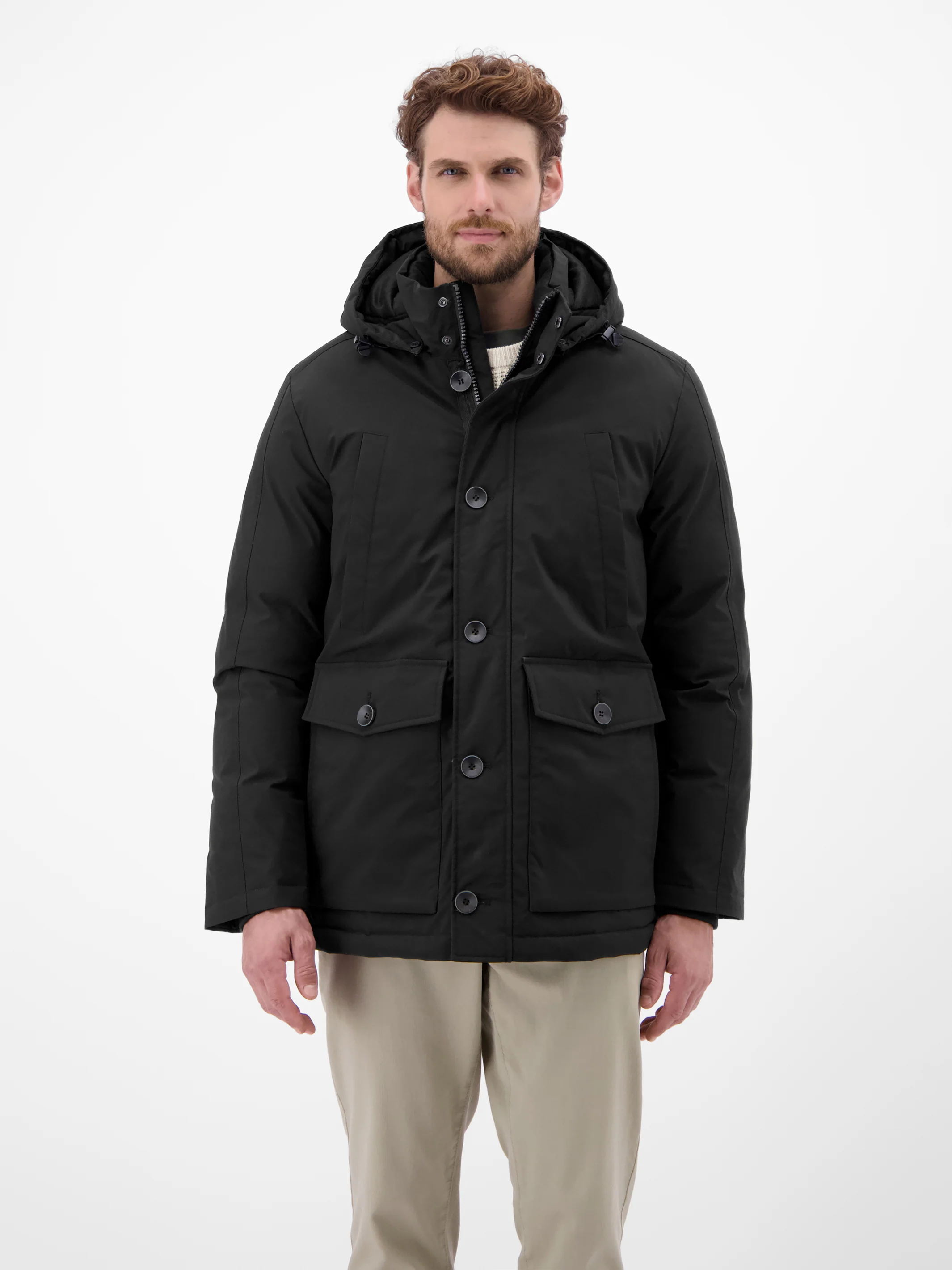 Herren Parka mit Kapuze - Image 3