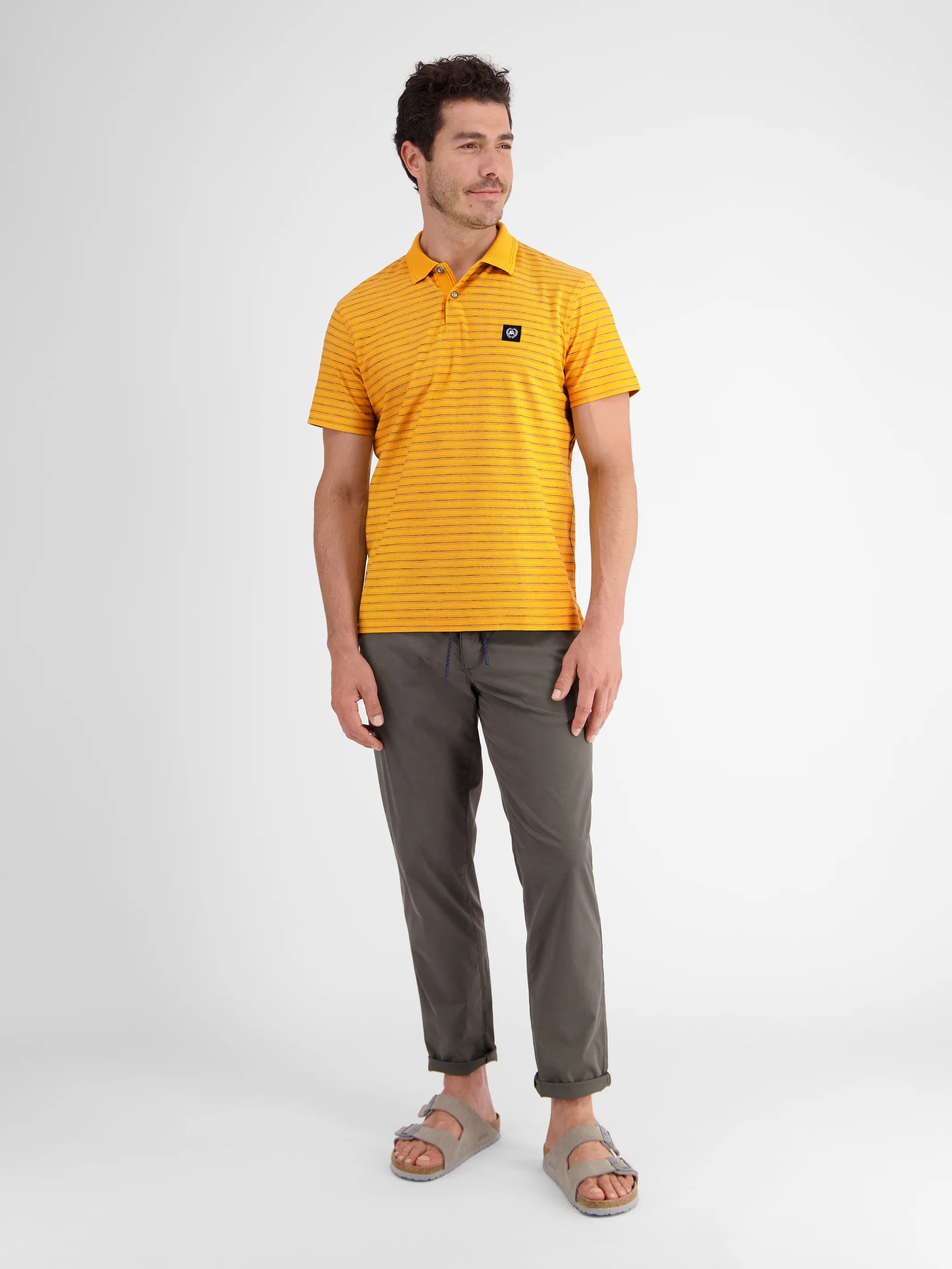 Herren Poloshirt, gestreift - Image 10