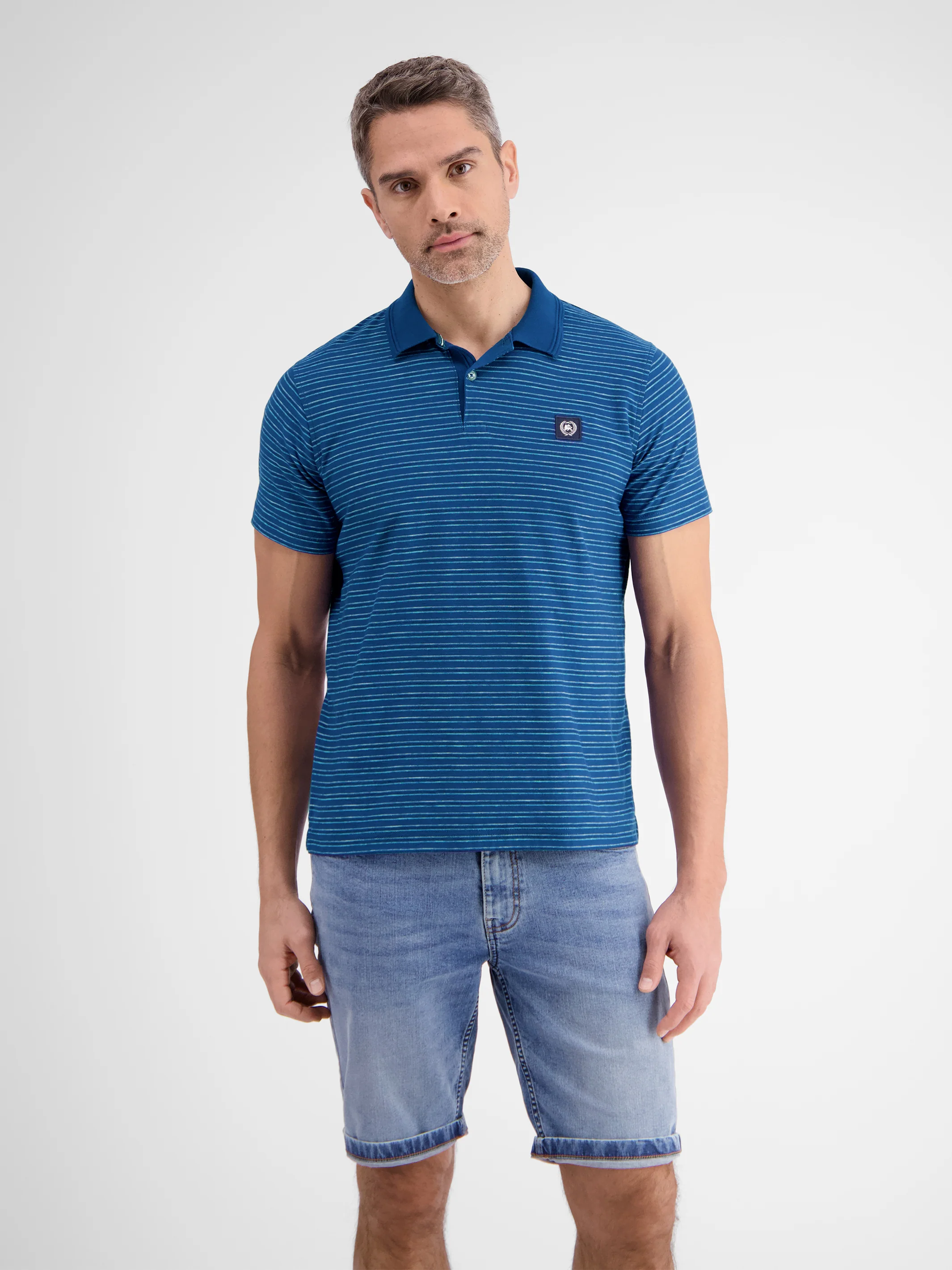 Herren Poloshirt, gestreift - Image 13