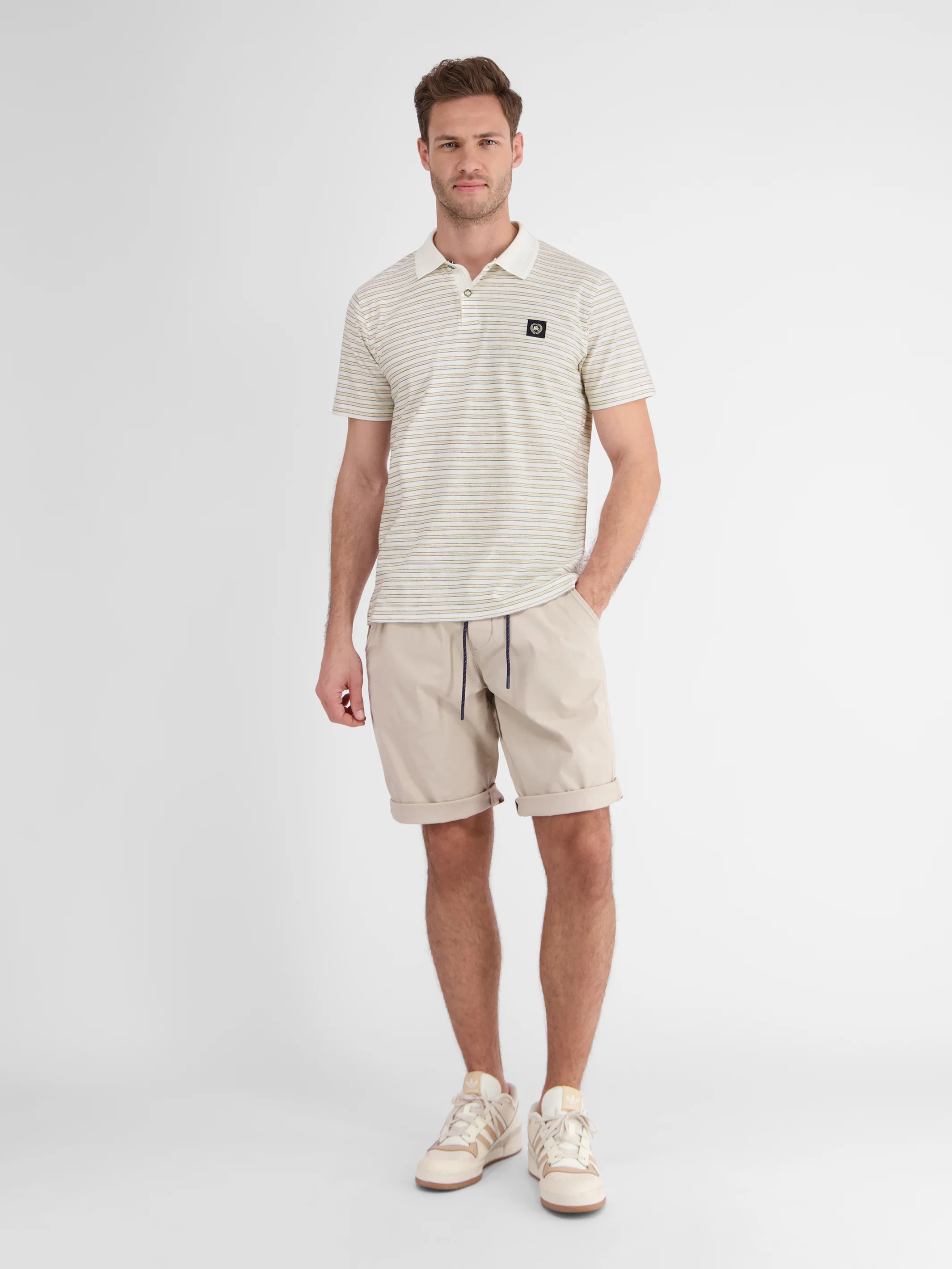 Herren Poloshirt, gestreift - Image 4