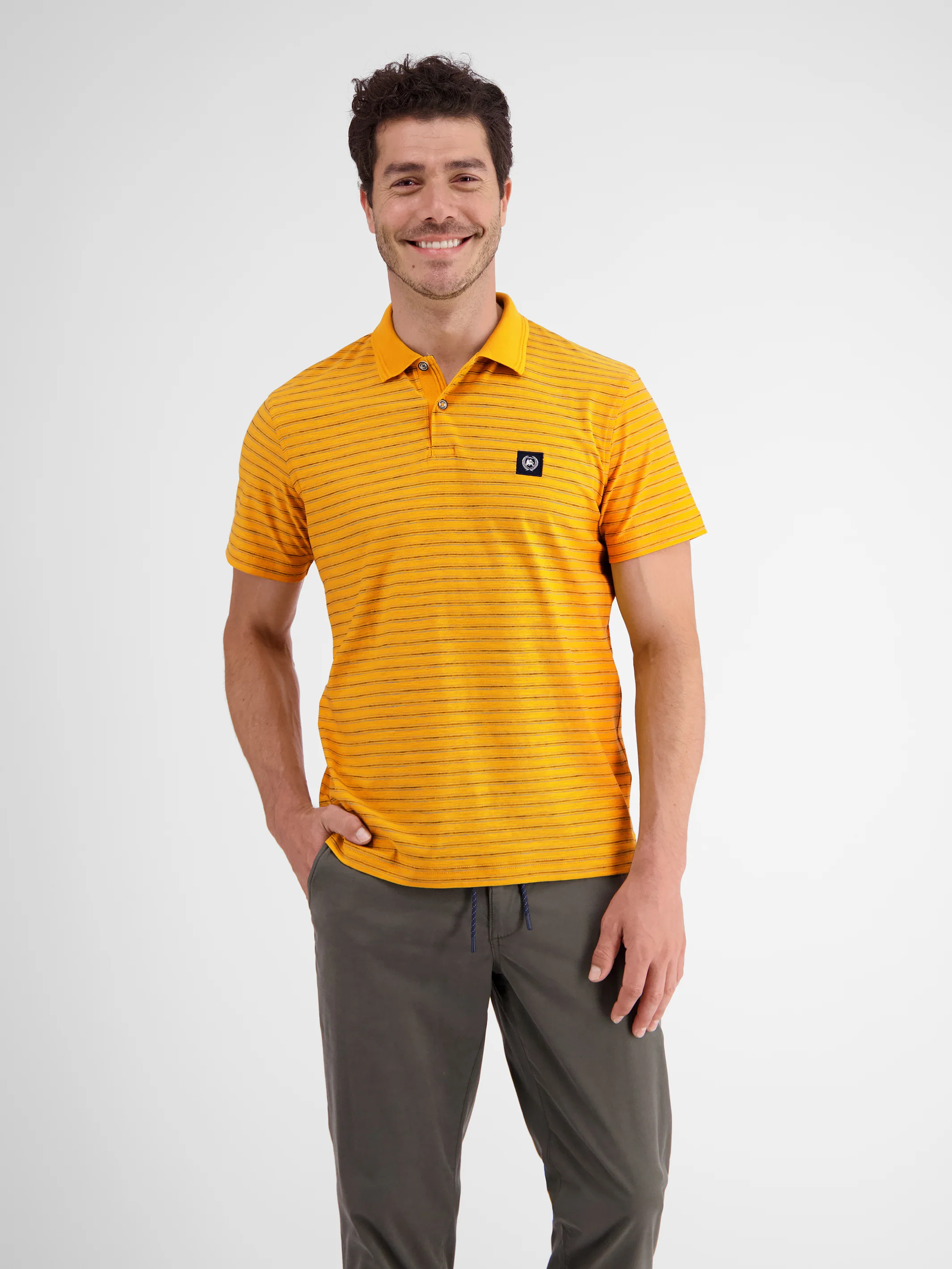 Herren Poloshirt, gestreift - Image 7