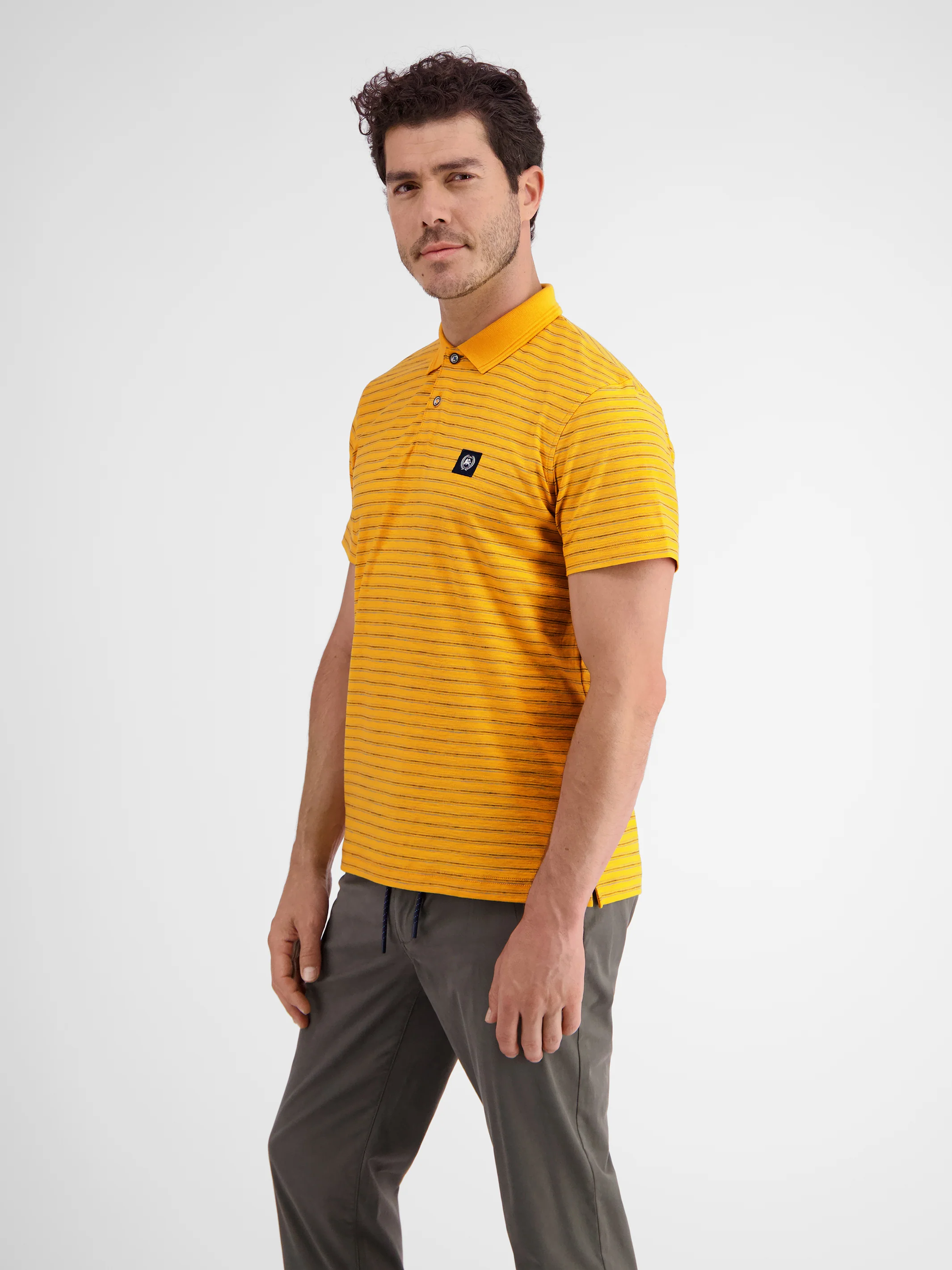 Herren Poloshirt, gestreift - Image 9