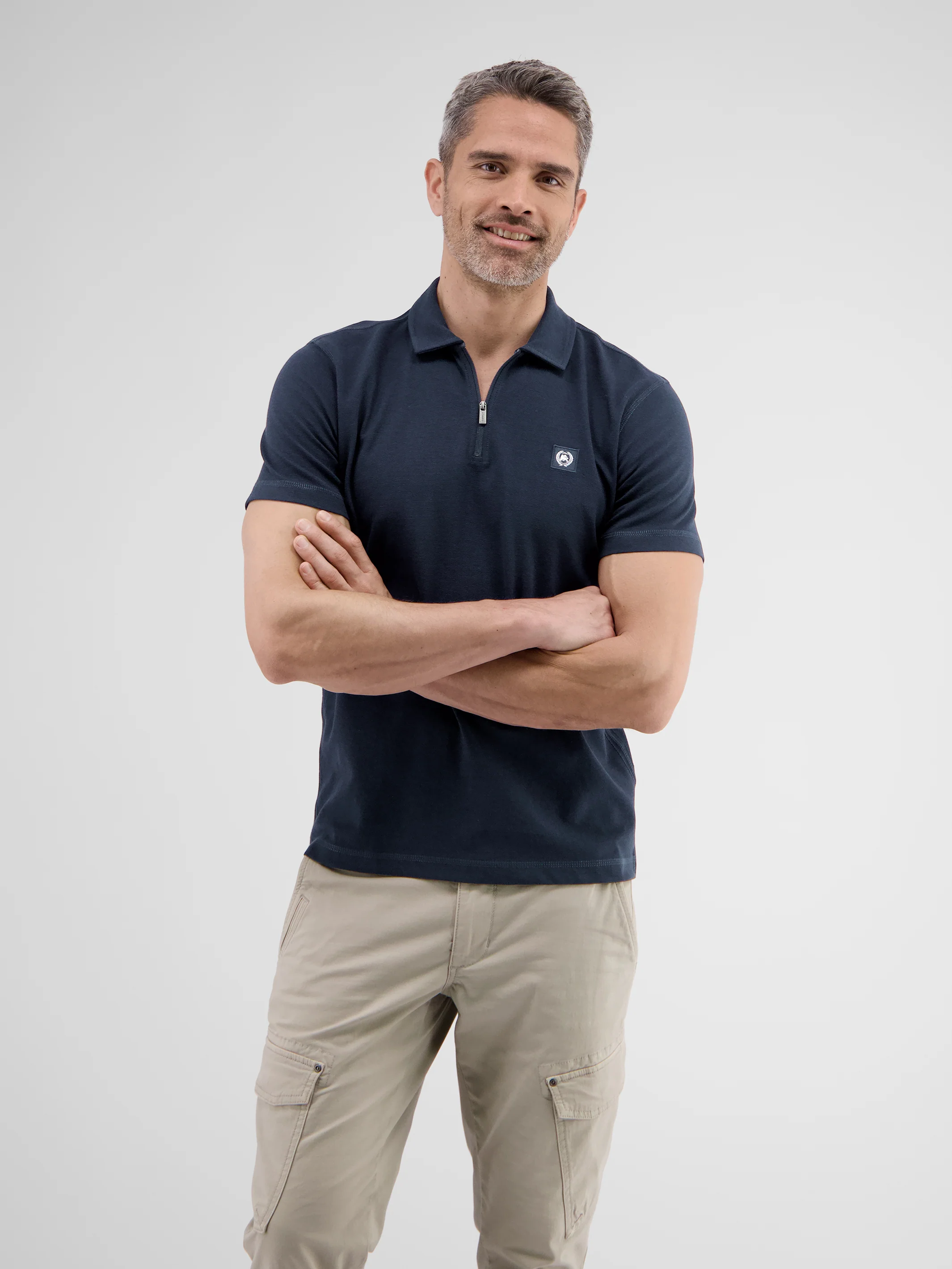 Poloshirt für Herren mit Reißverschluss in Cool & Dry Qualität - Image 13