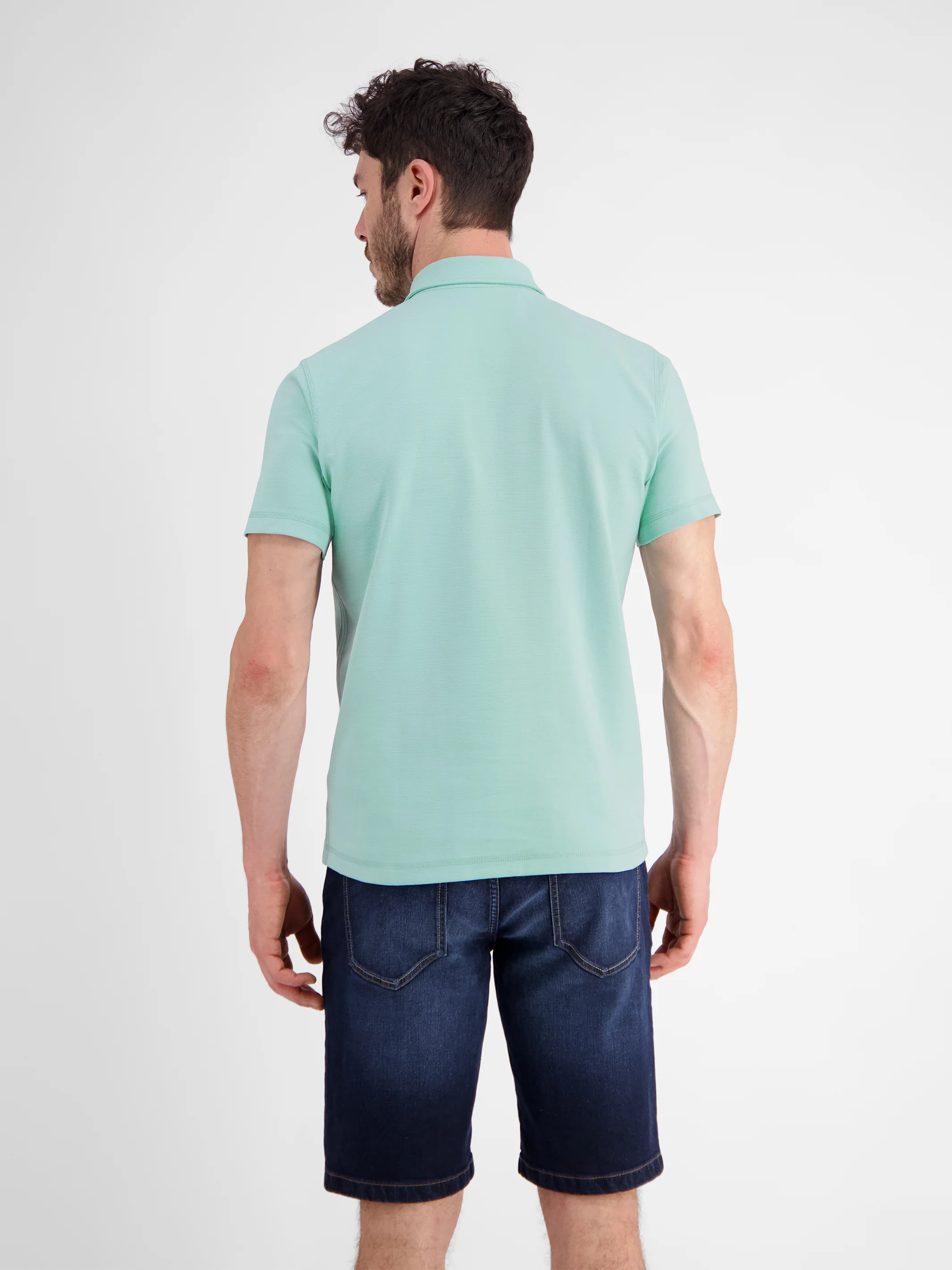 Poloshirt für Herren mit Reißverschluss in Cool & Dry Qualität - Image 9