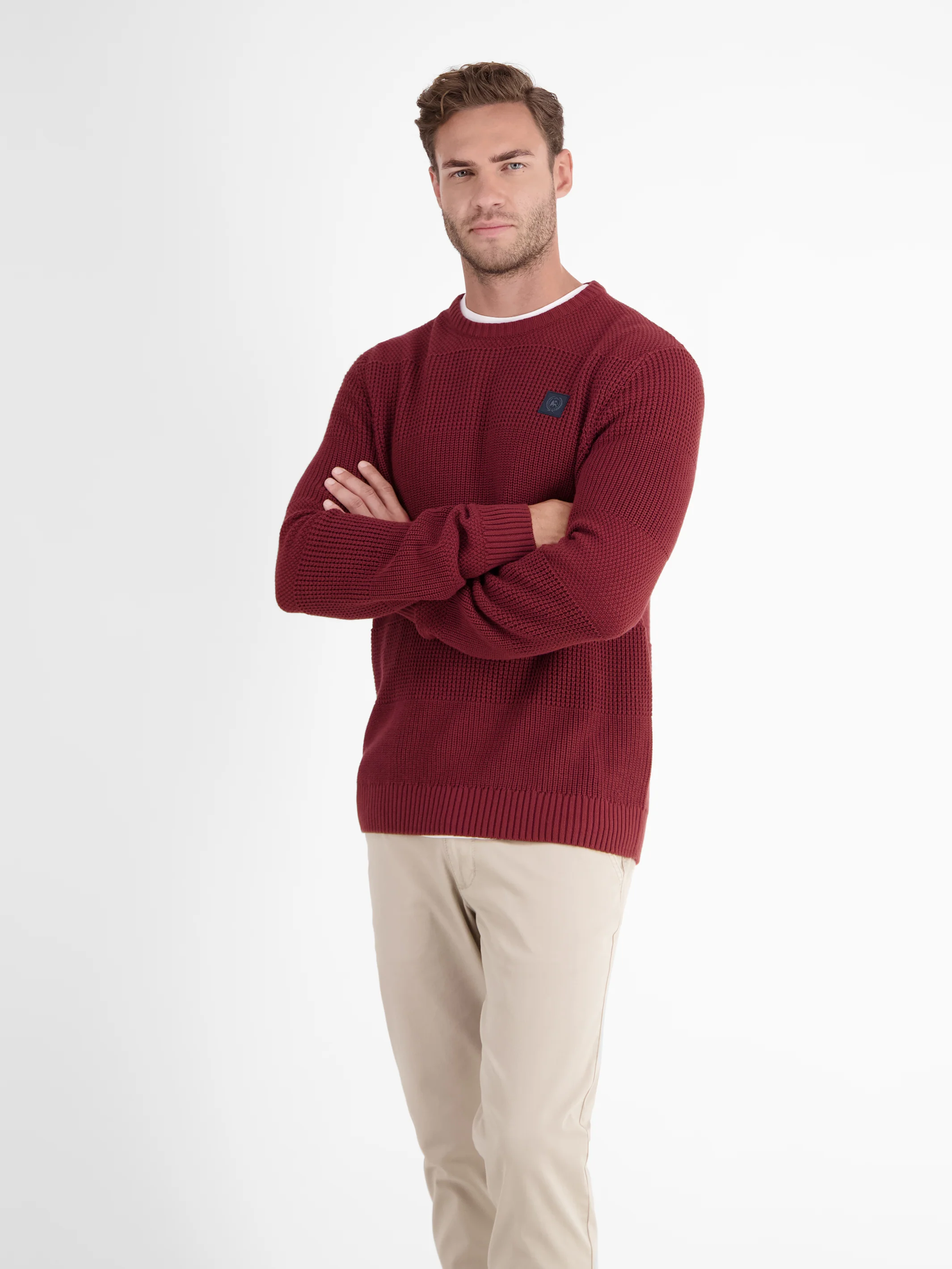 Herren Pullover in Strukturstrickqualität - Image 11