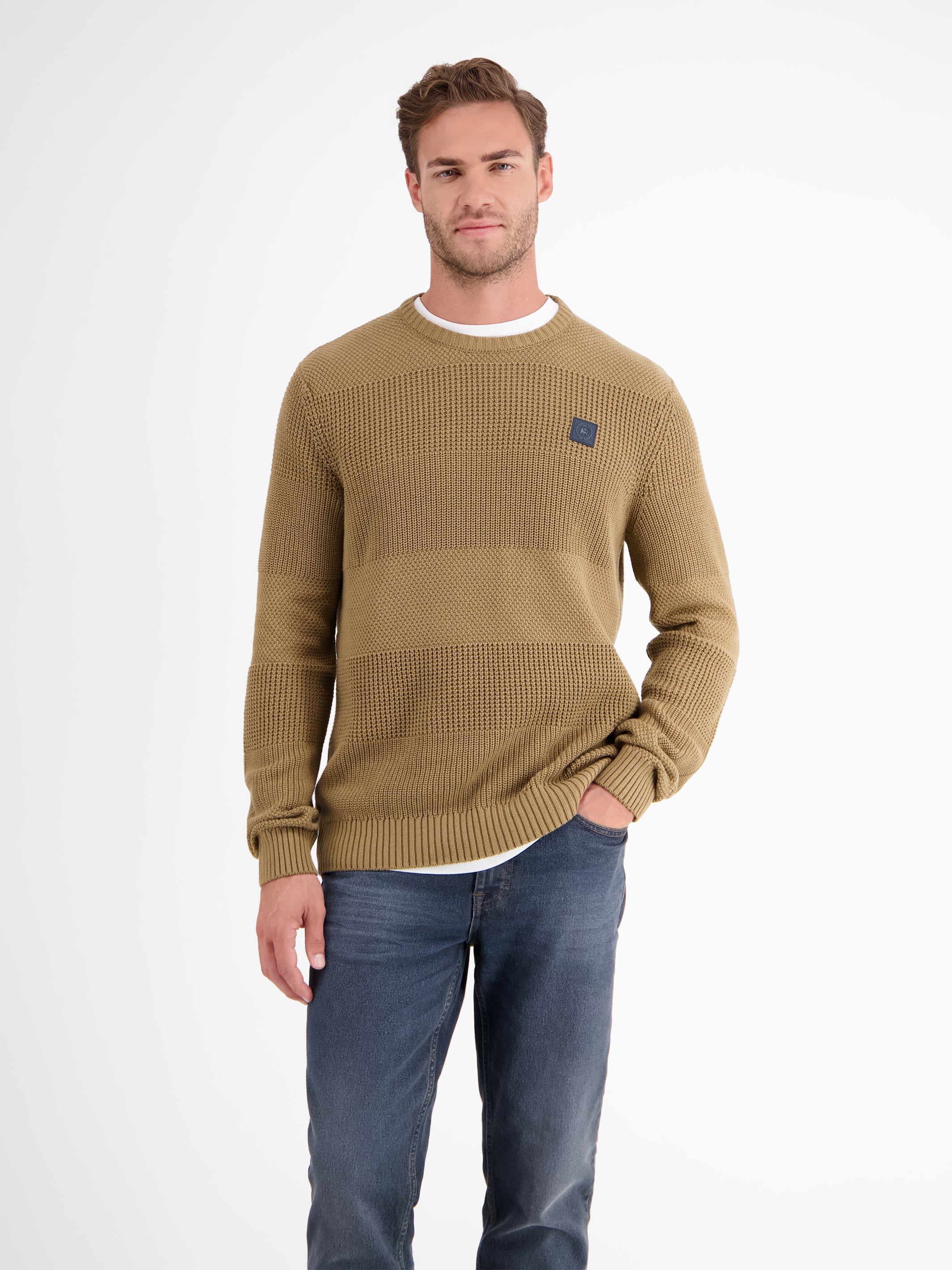 Herren Pullover in Strukturstrickqualität - Image 17