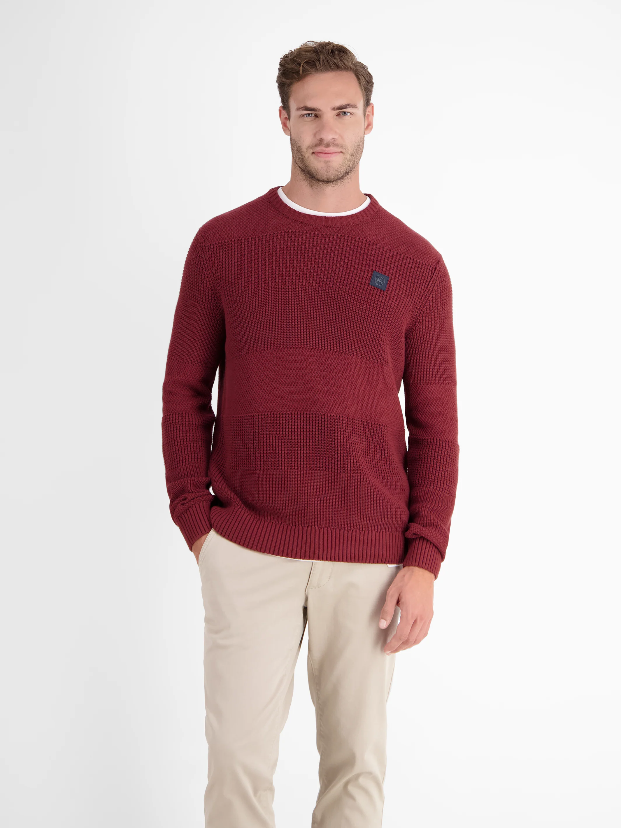 Herren Pullover in Strukturstrickqualität - Image 9