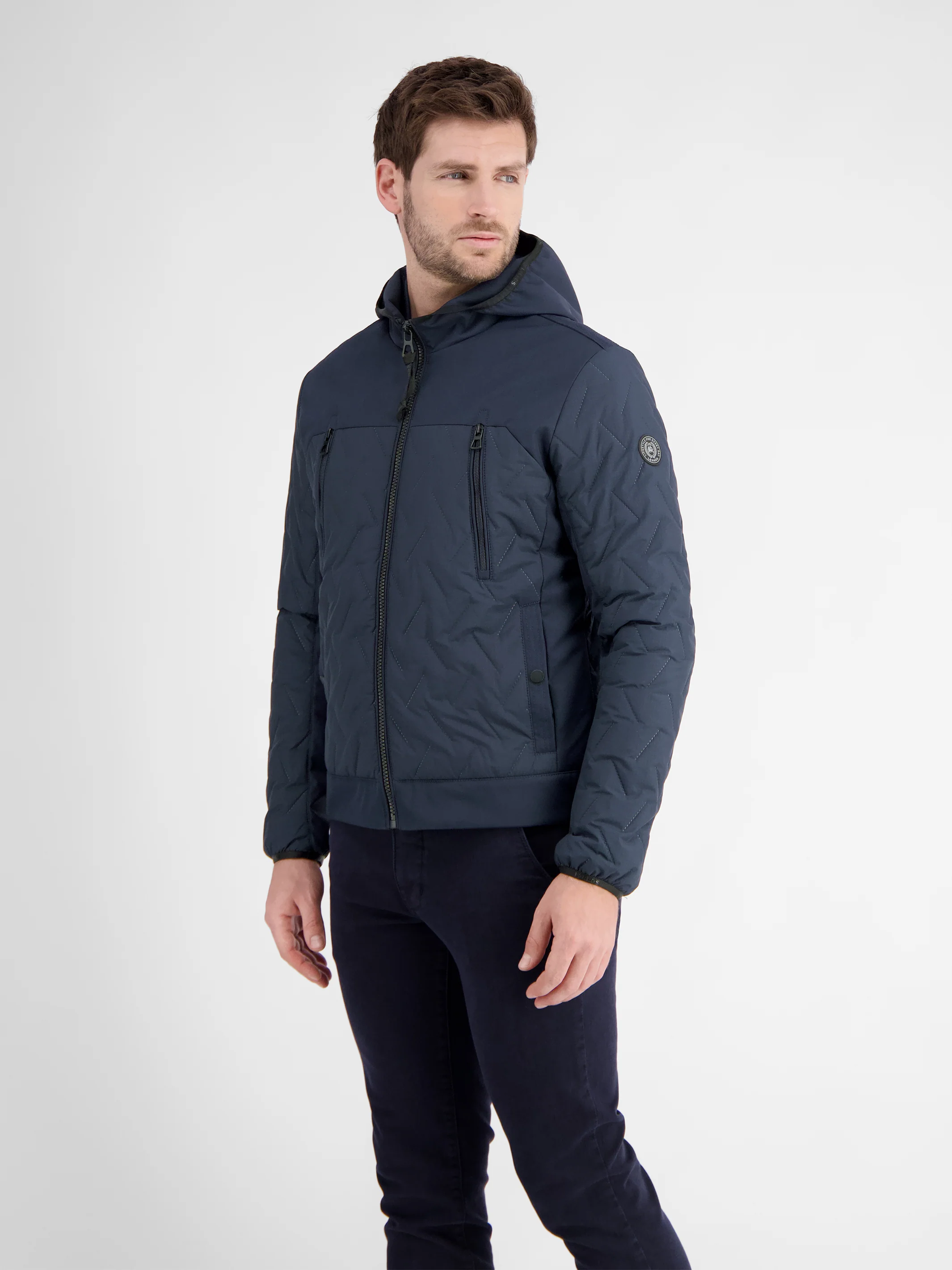 Herren Steppjacke mit Kapuze - Image 10