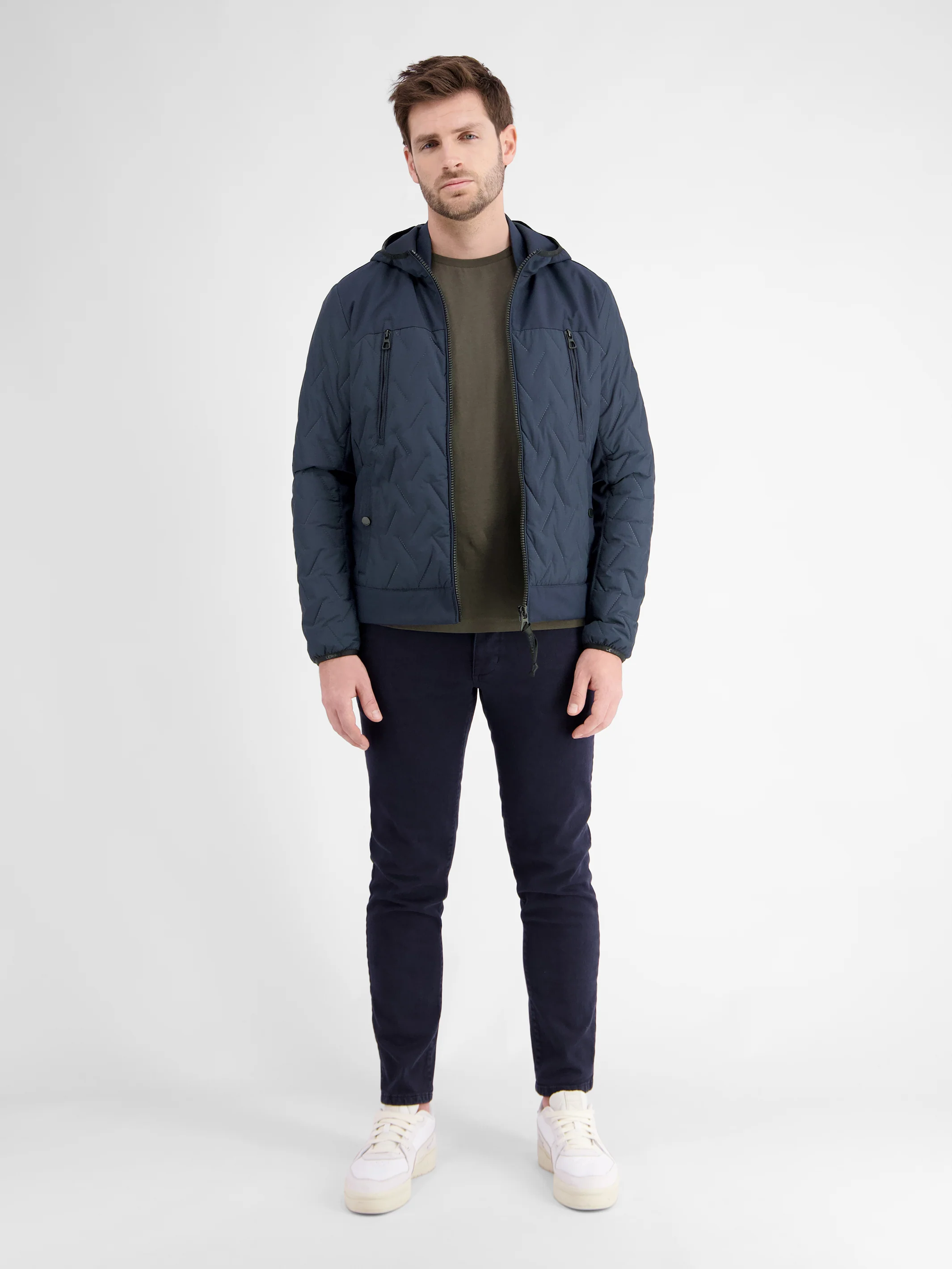 Herren Steppjacke mit Kapuze - Image 11