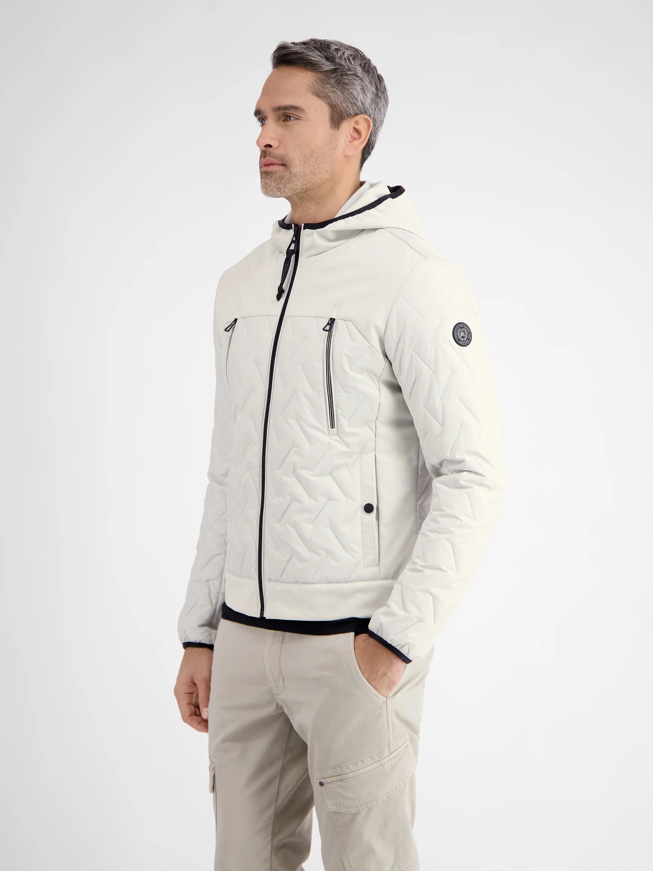 Herren Steppjacke mit Kapuze - Image 17