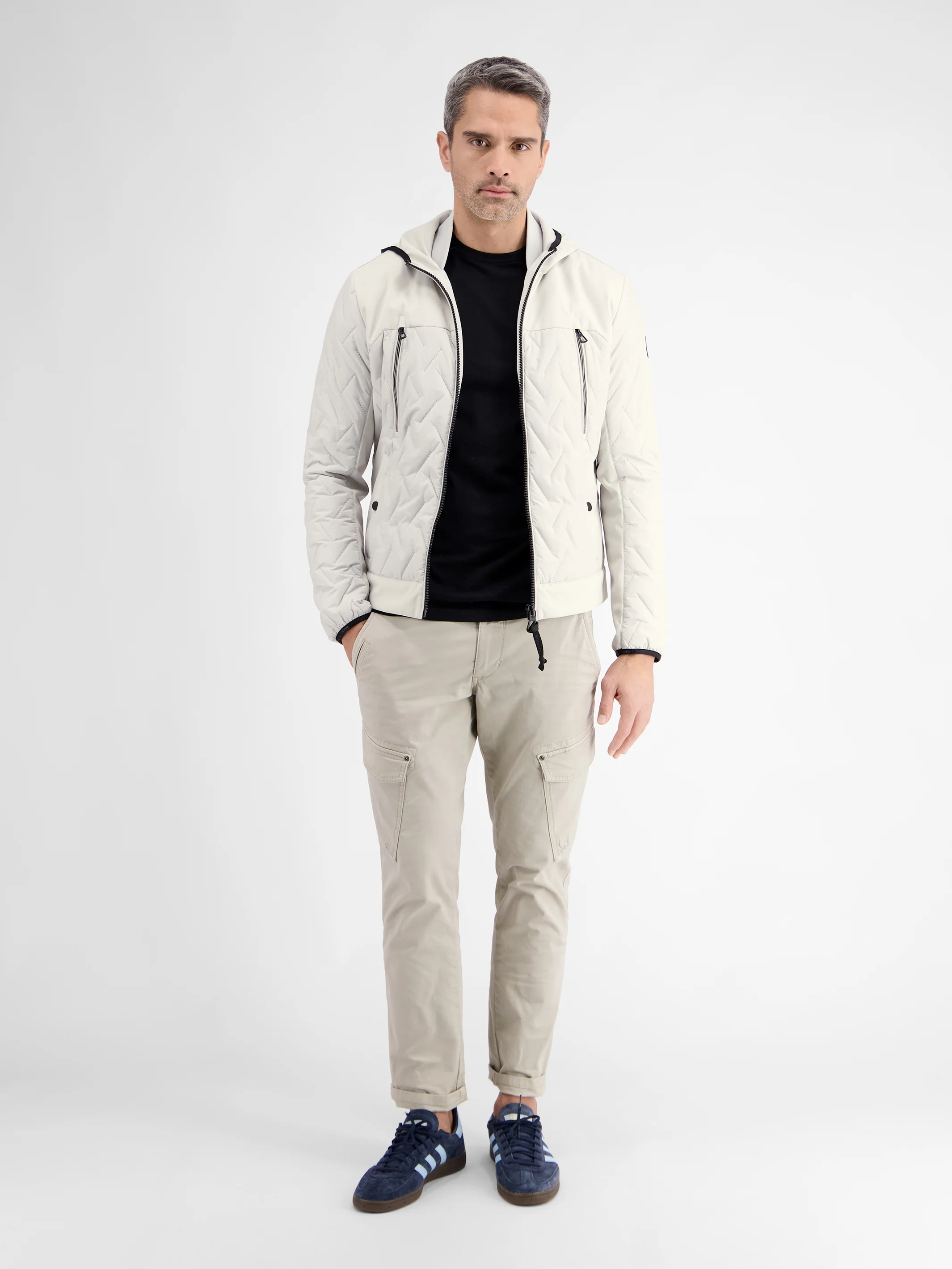 Herren Steppjacke mit Kapuze - Image 19